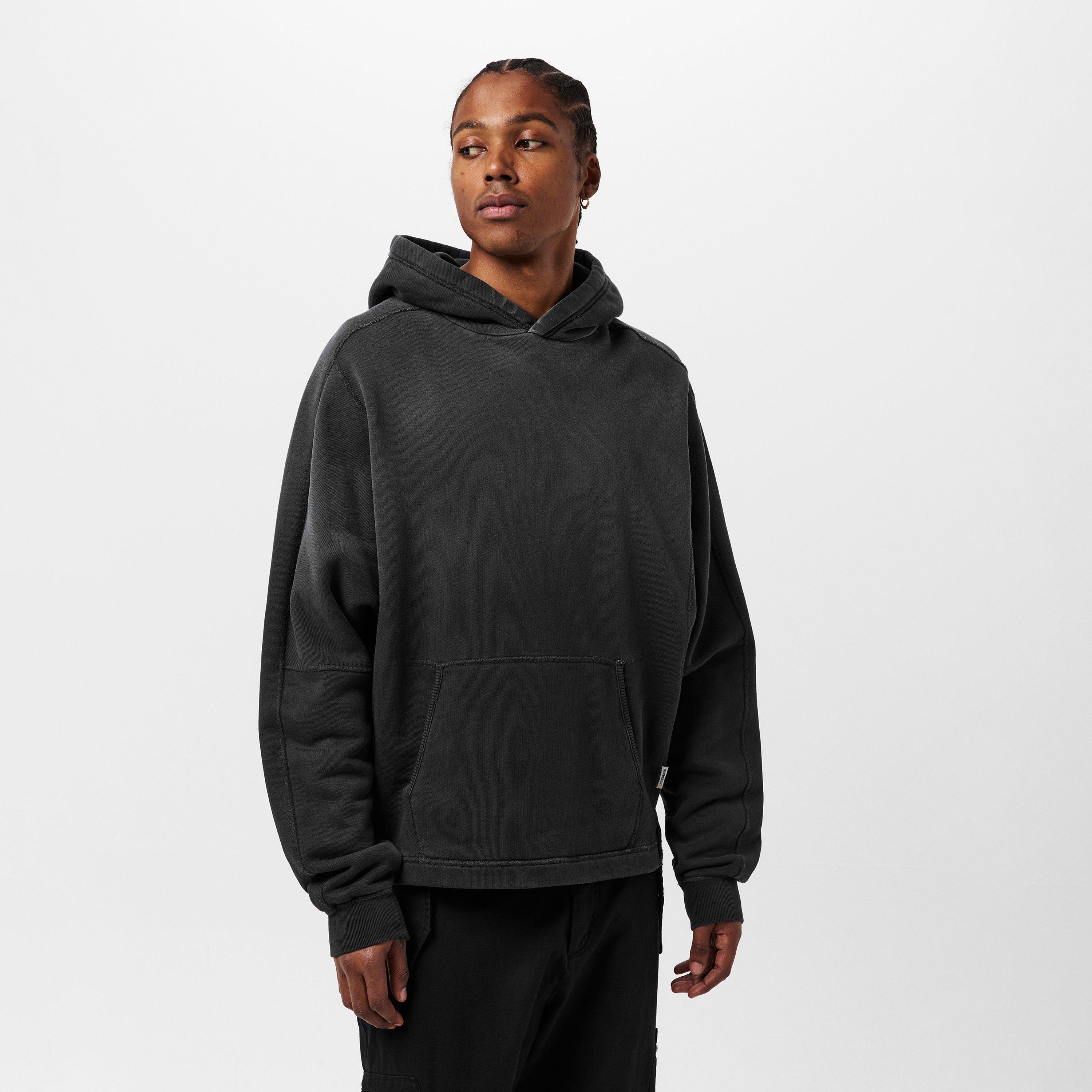 Stained Black - Represent - Men's Rep Stepped Hem Hoodie - 3