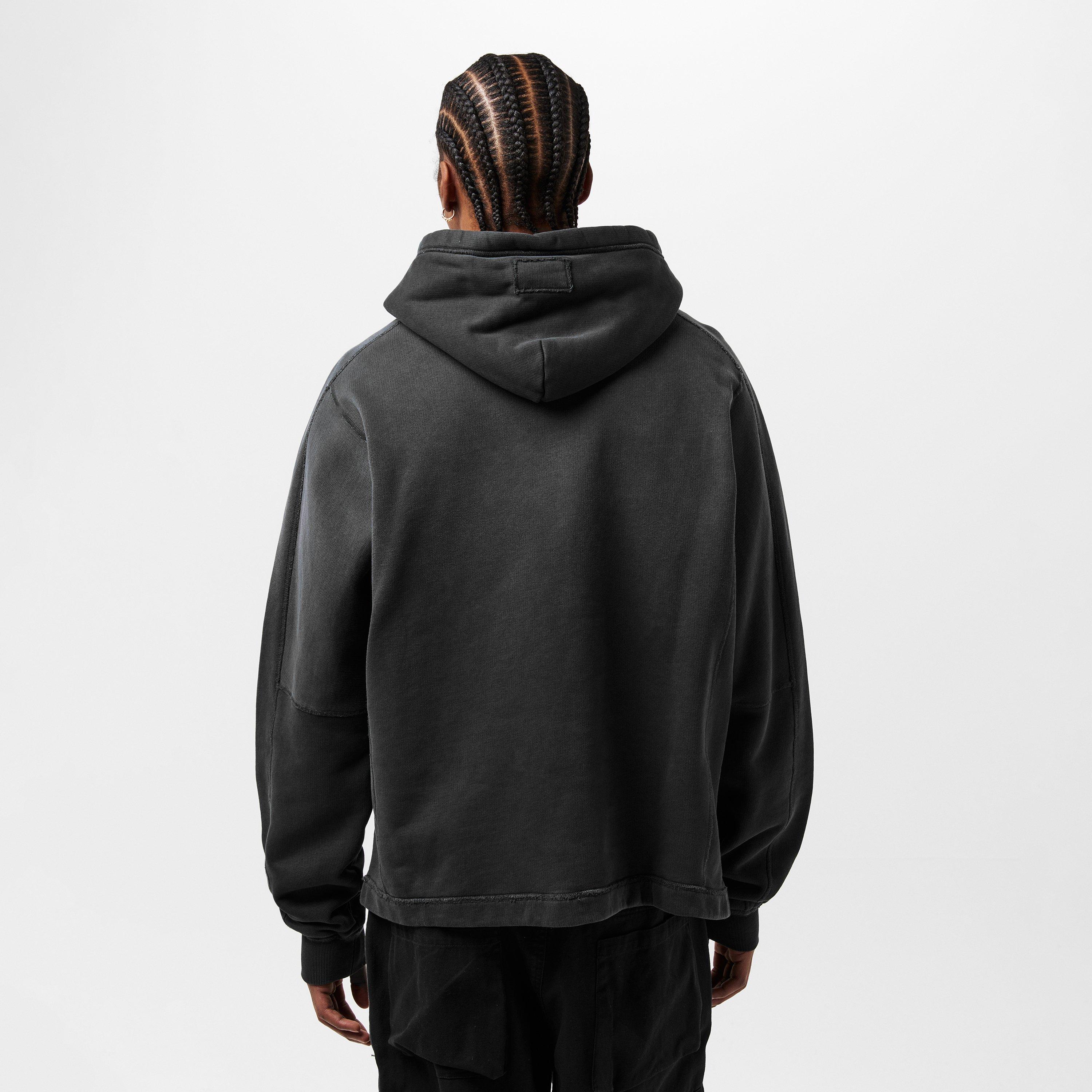 Stained Black - Represent - Men's Rep Stepped Hem Hoodie - 4