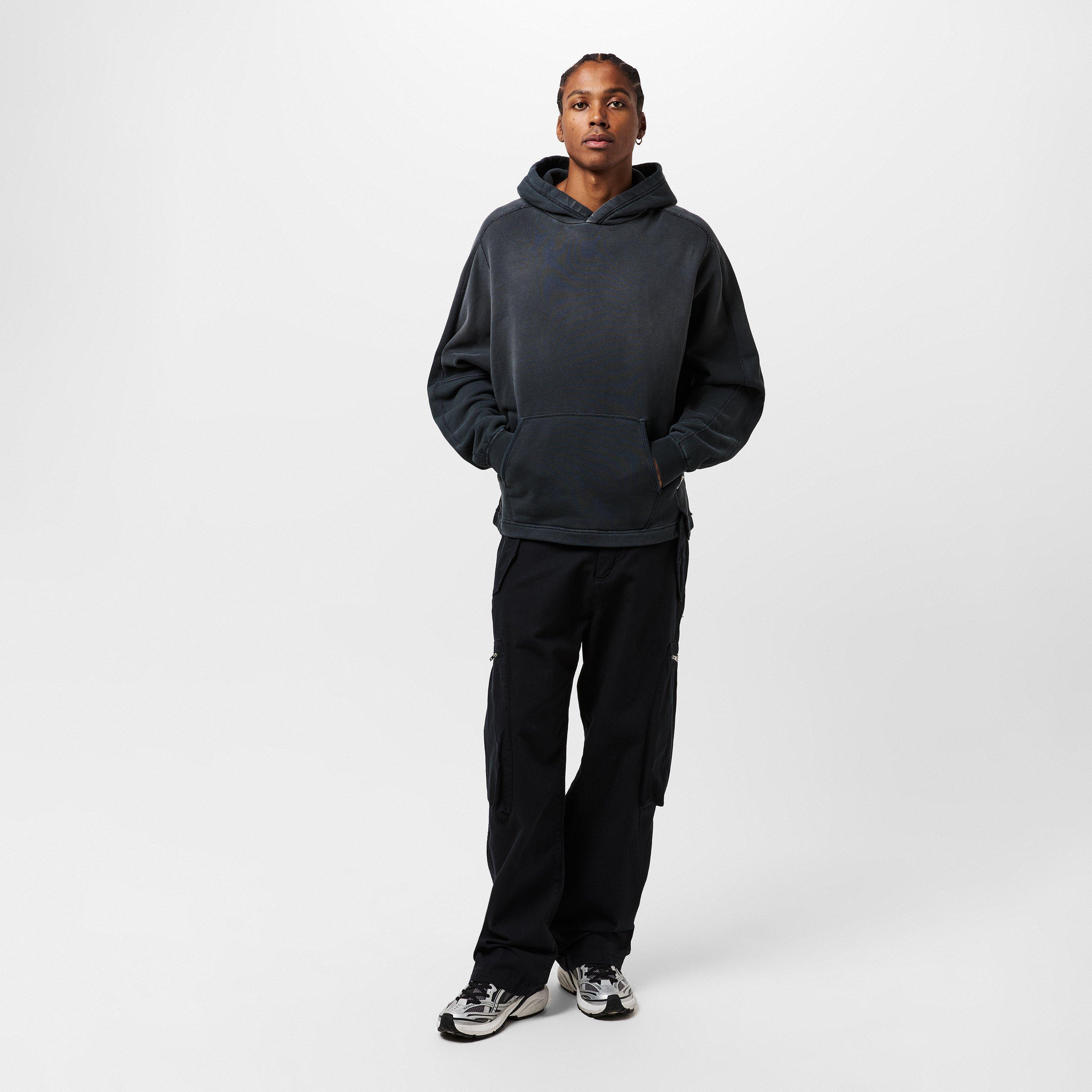 Stained Black - Represent - Men's Rep Stepped Hem Hoodie - 6