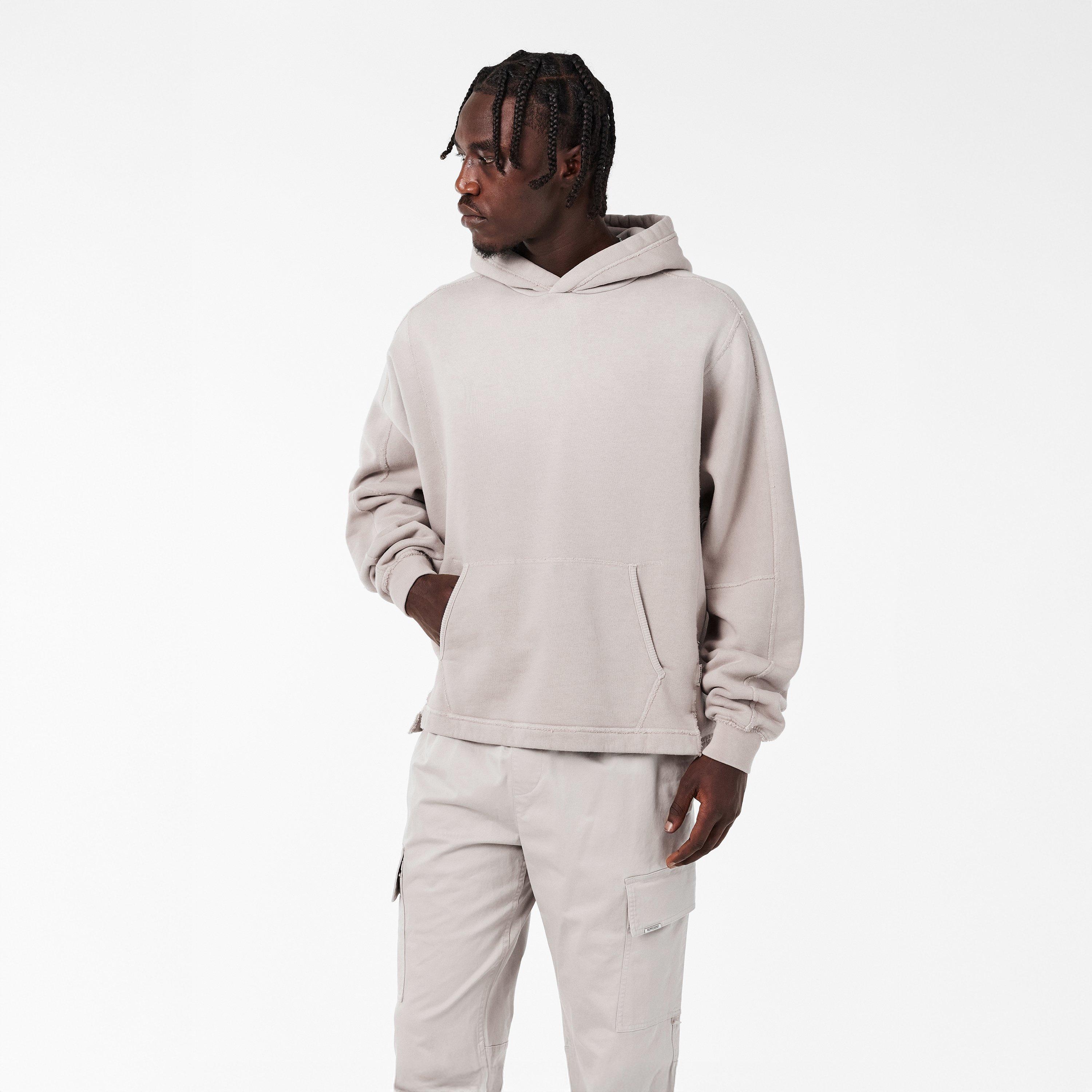 Oat - Represent - Men's Rep Stepped Detail Relaxed Fit Hoodie - 3