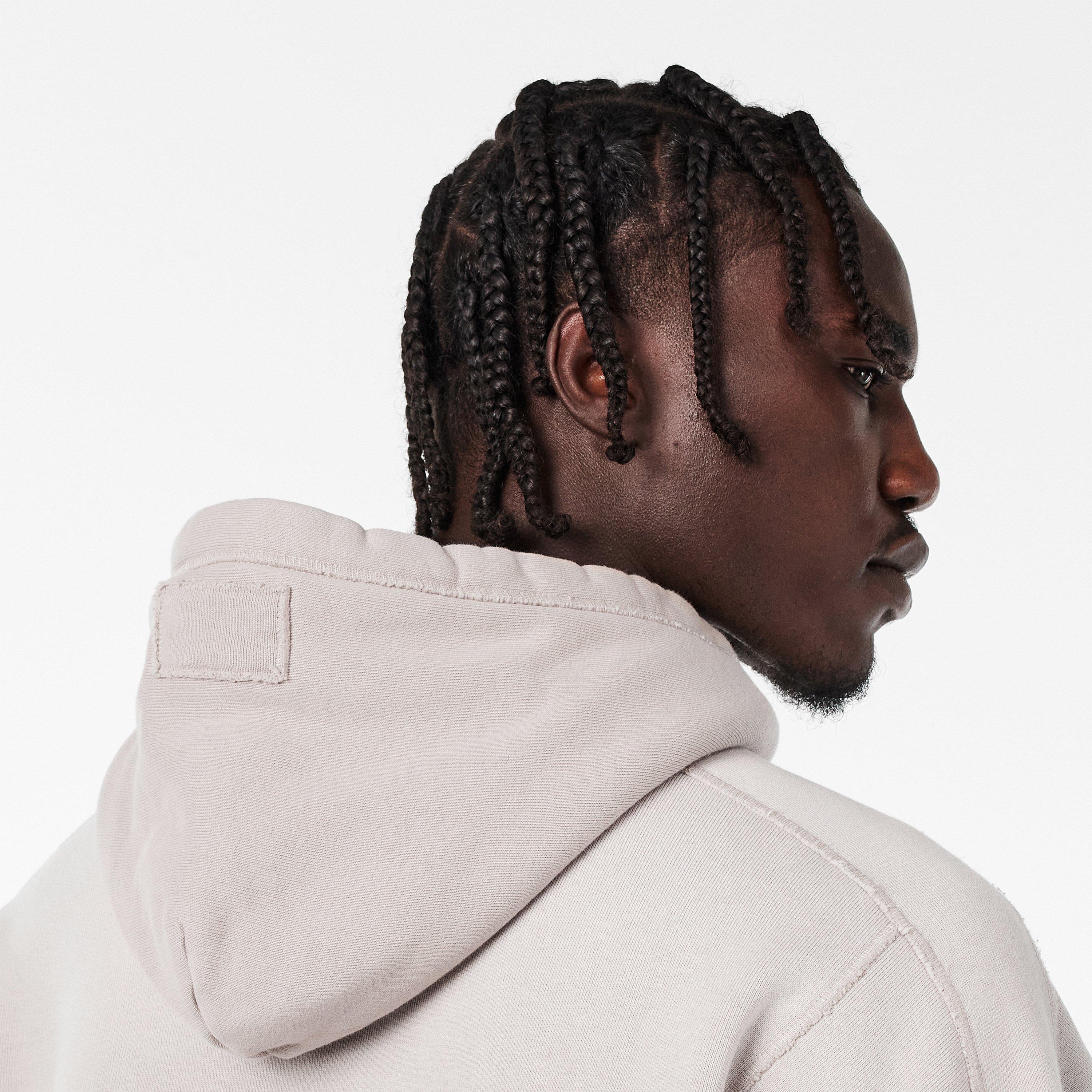 Oat - Represent - Men's Rep Stepped Detail Relaxed Fit Hoodie - 5