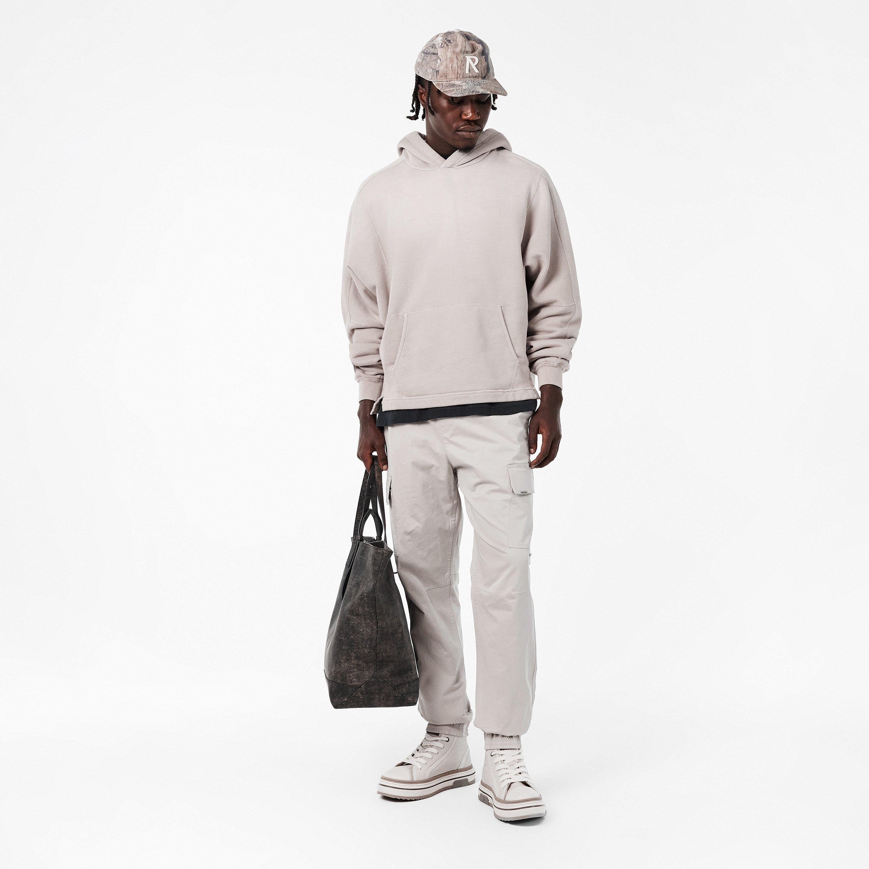 Oat - Represent - Men's Rep Stepped Detail Relaxed Fit Hoodie - 6