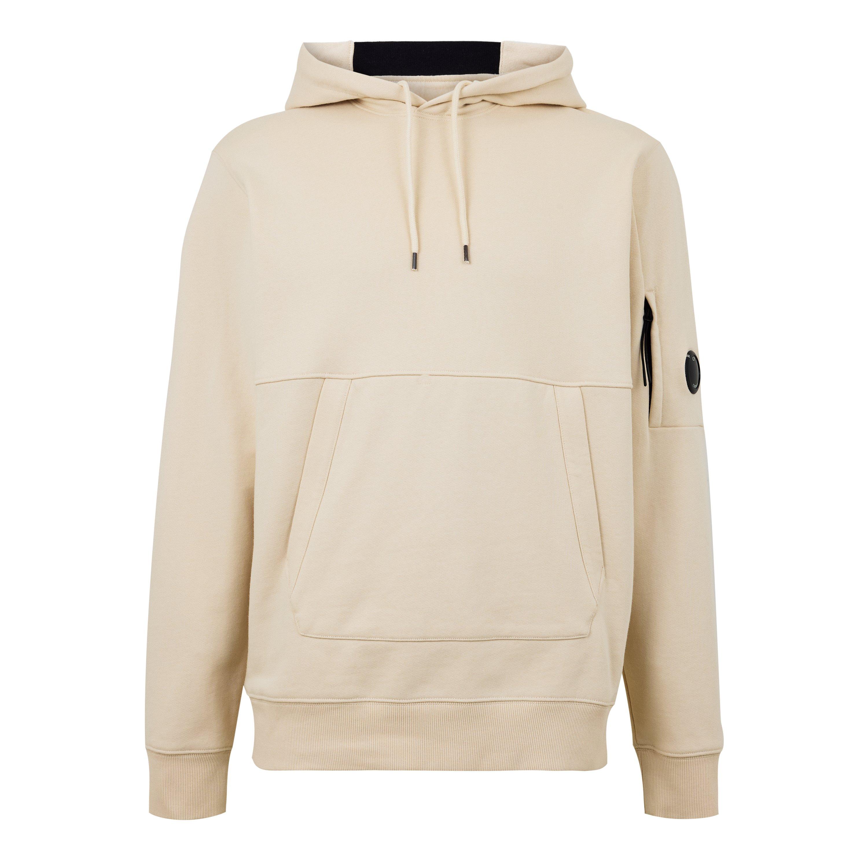 Cp Company Men's Micro Lens Over-The-Head Hoodie - Frozen Dew 114 - XS (44)