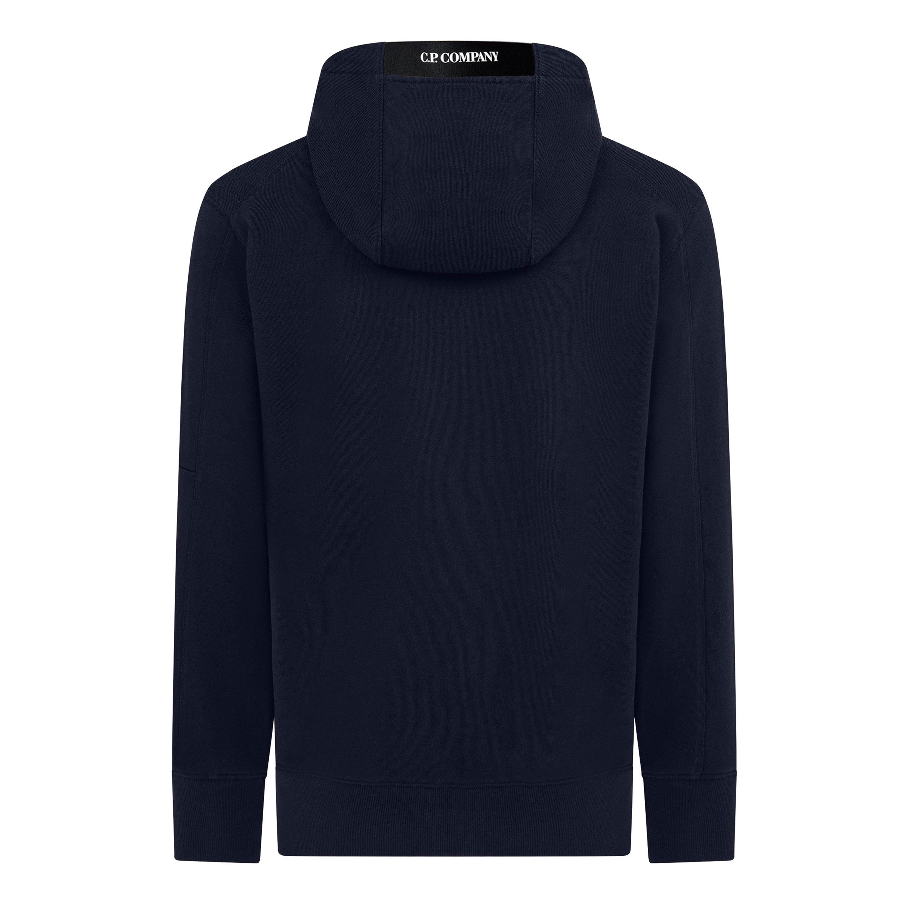 Total Eclip 888 - CP Company - Men's Micro Lens Over-the-head Hoodie - 2