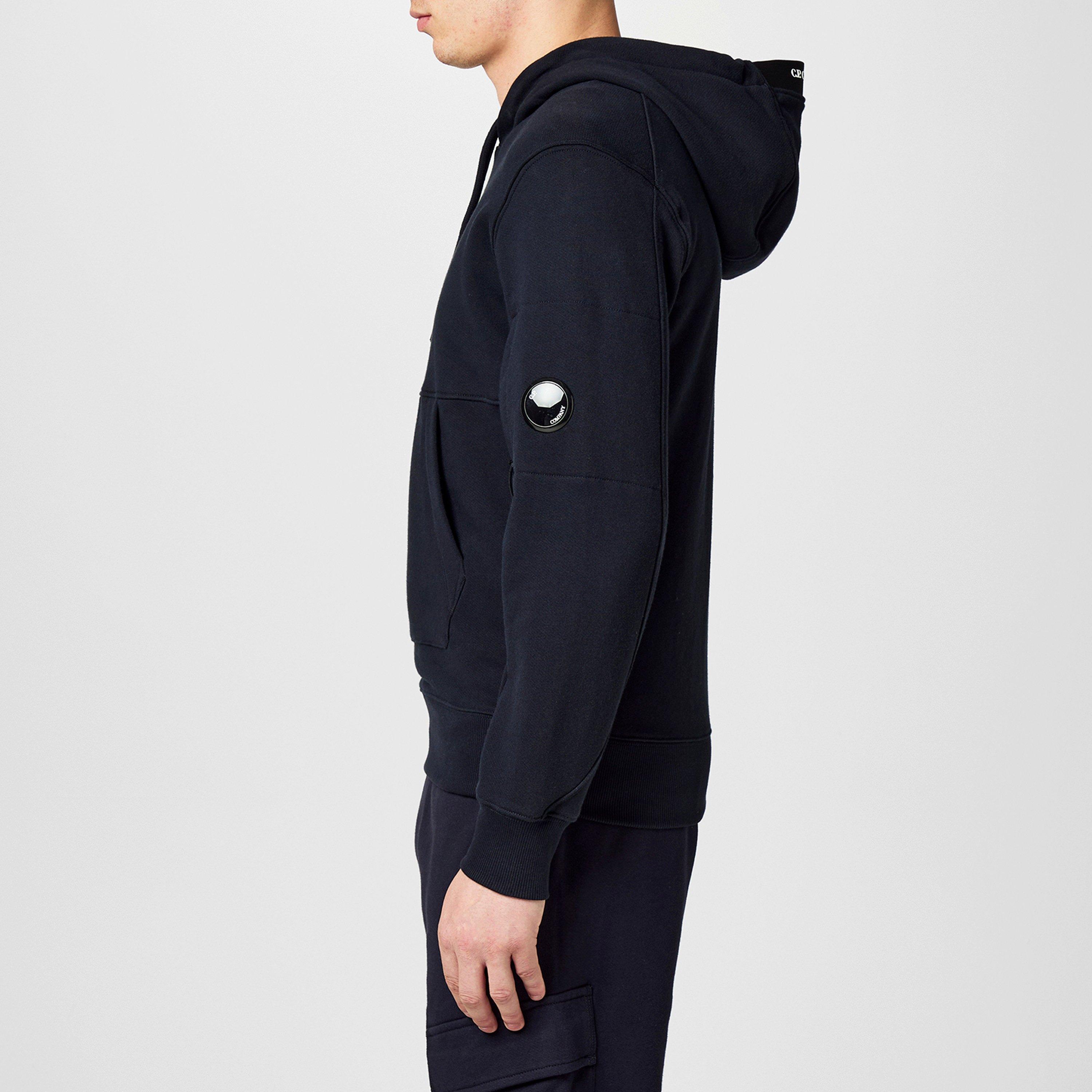 Total Eclip 888 - CP Company - Men's Micro Lens Over-the-head Hoodie - 5