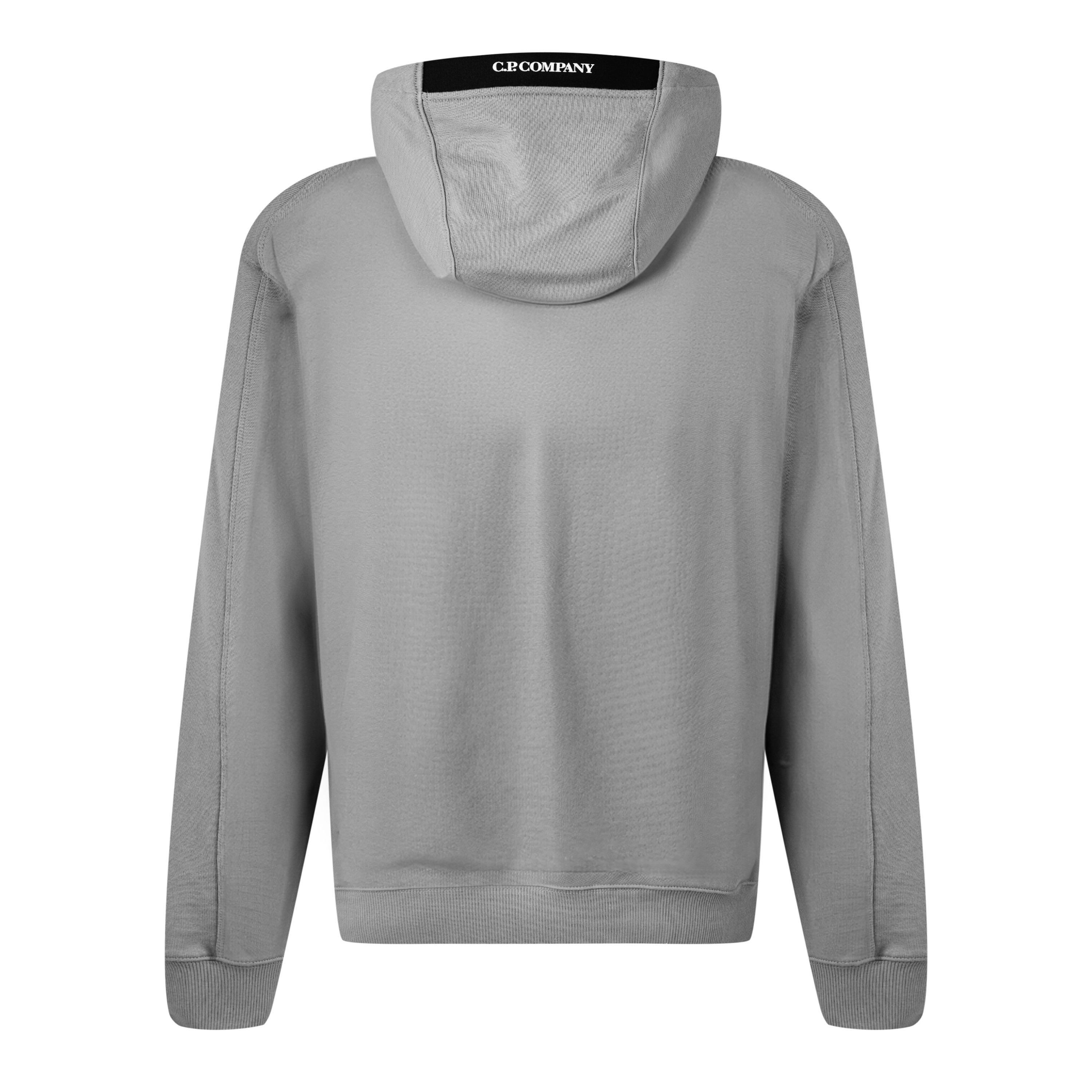 Shadow Grey 937 - CP Company - Men's Micro Lens Over-the-head Hoodie - 8