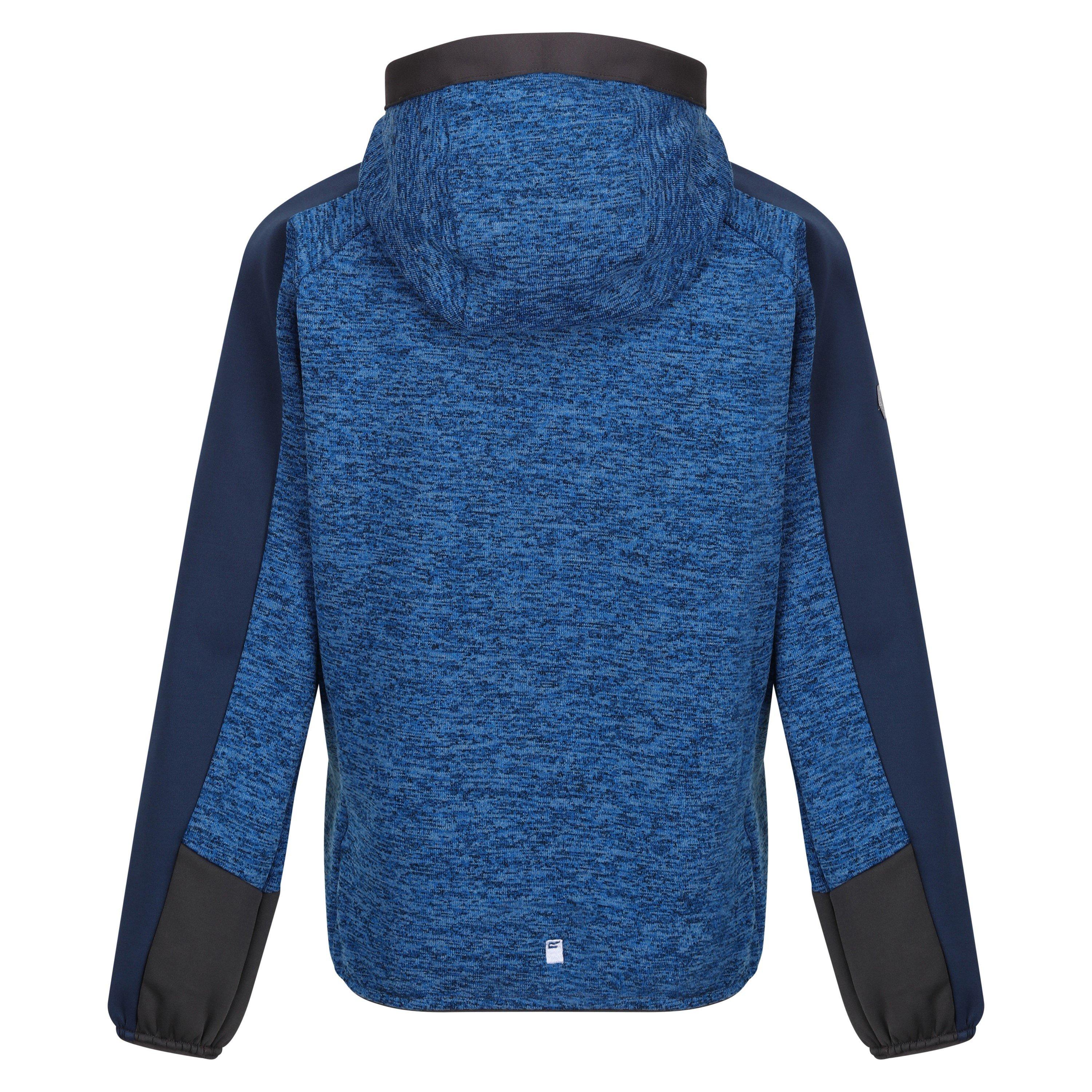 Skydvr/DkGry - Regatta - Kids' Dissolver Vi Fleece Zip Hoodie - 2