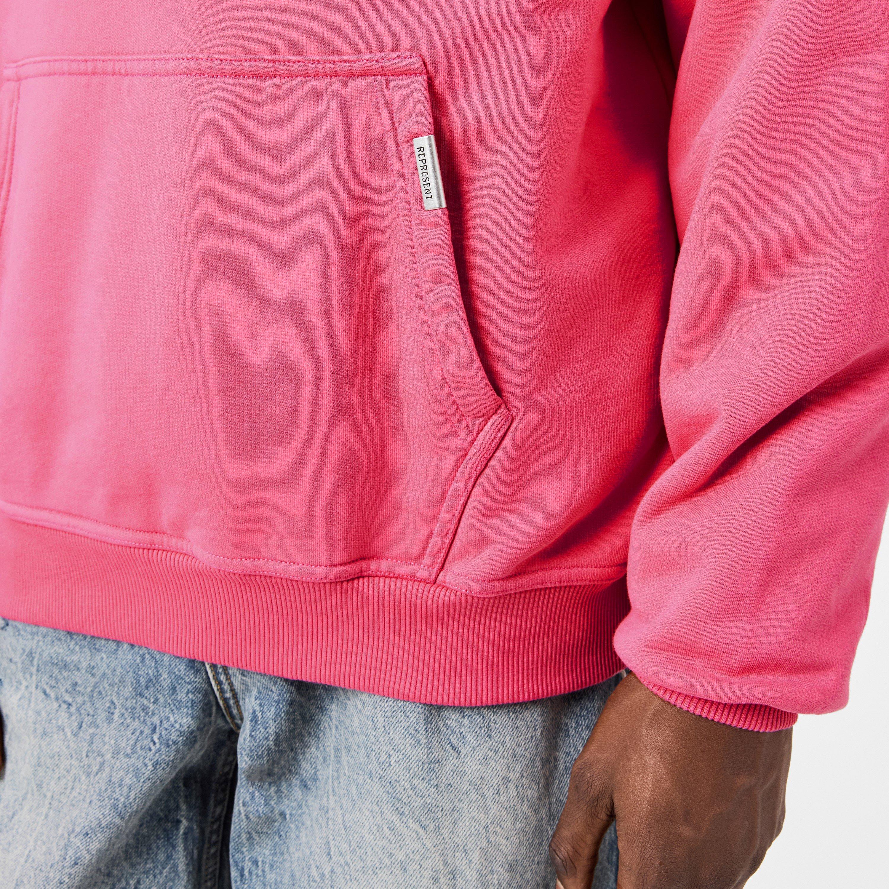 Bubblegum Pink - Represent - Men's Over the Head Hoodie - 5