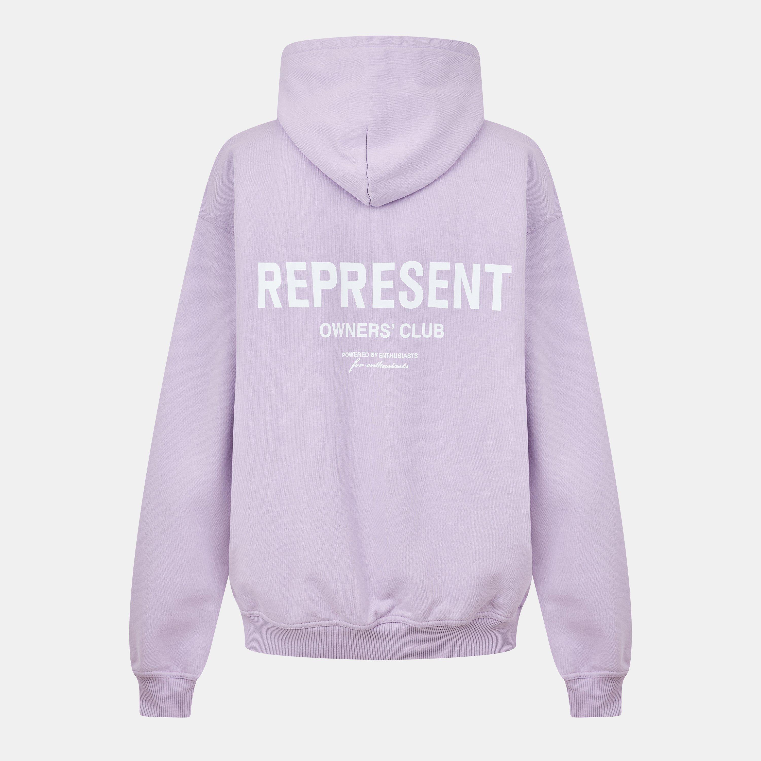 Pastel Lilac - Represent - Men's Pull Over Contemporary Hoodie - 2