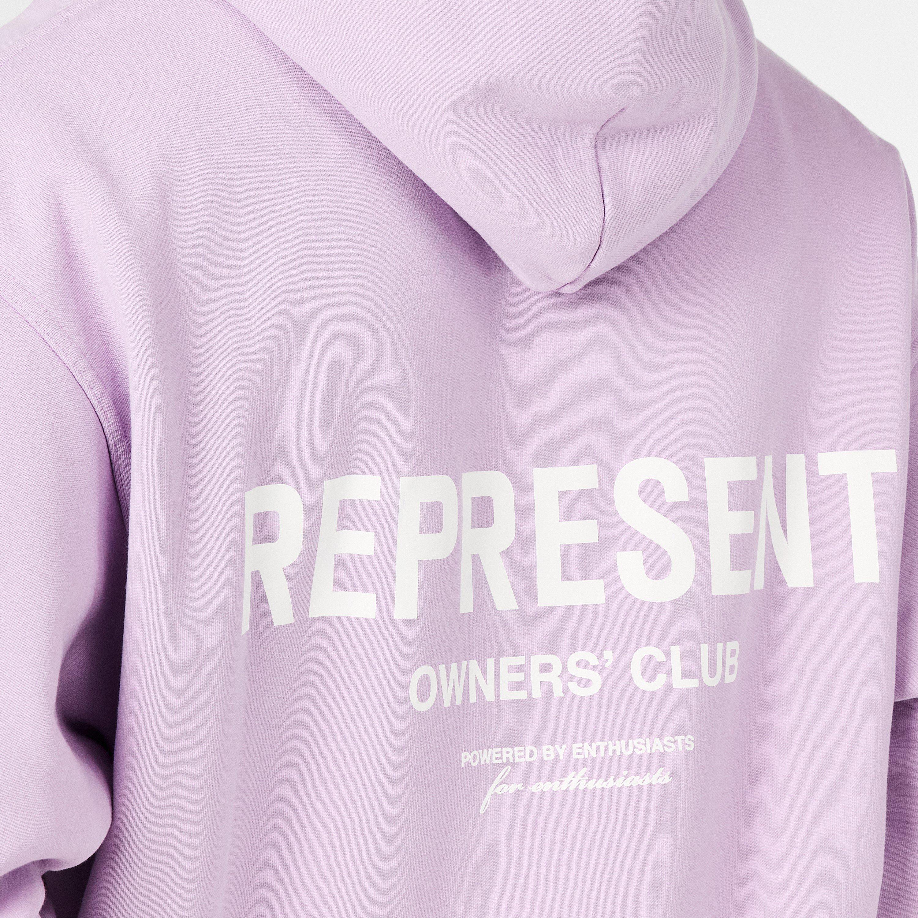 Pastel Lilac - Represent - Men's Pull Over Contemporary Hoodie - 5