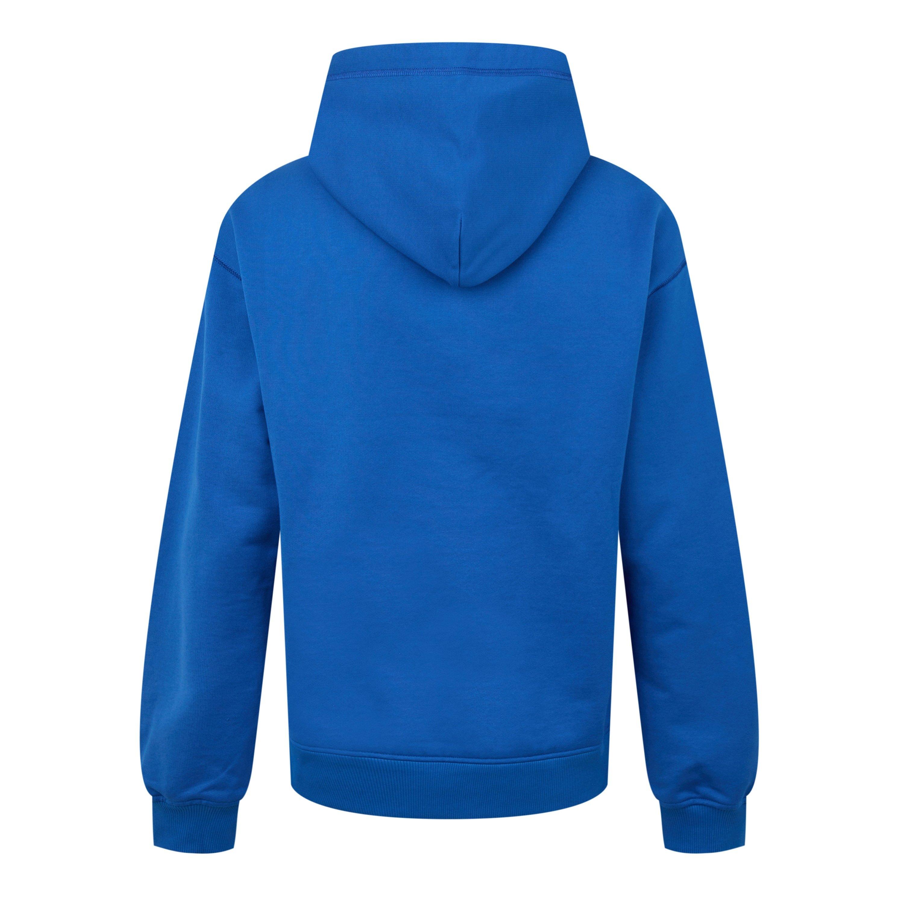 Blue China - Dolce and Gabbana - Men's Cotton Plate Hoodie - 6