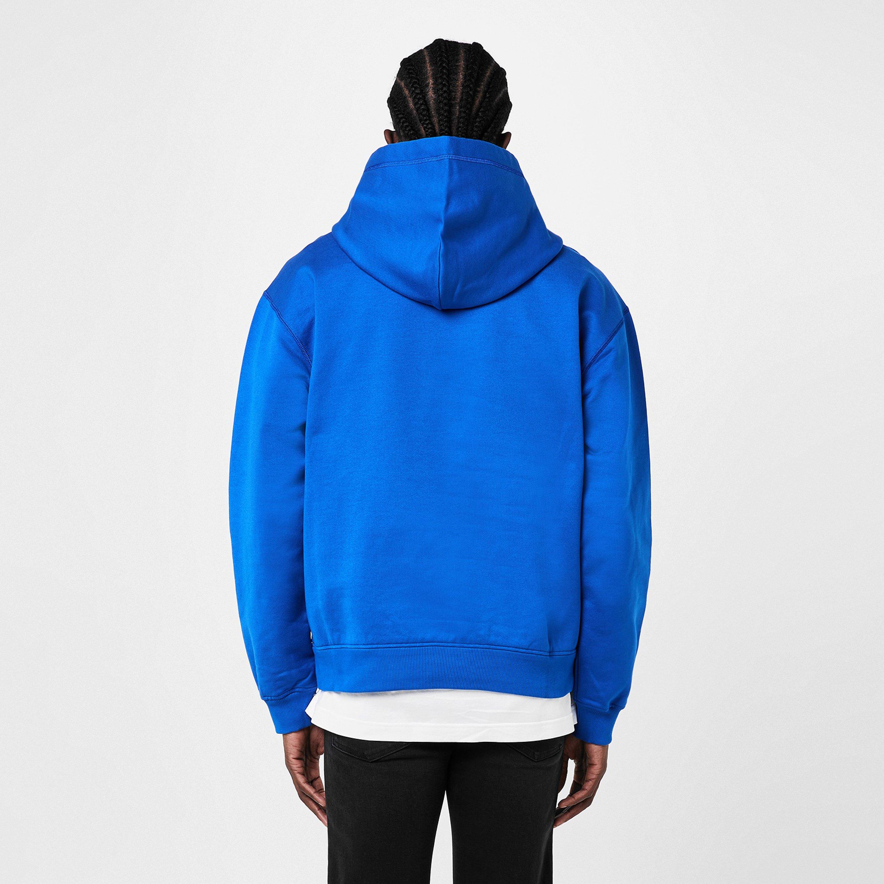 Blue China - Dolce and Gabbana - Men's Cotton Plate Hoodie - 3