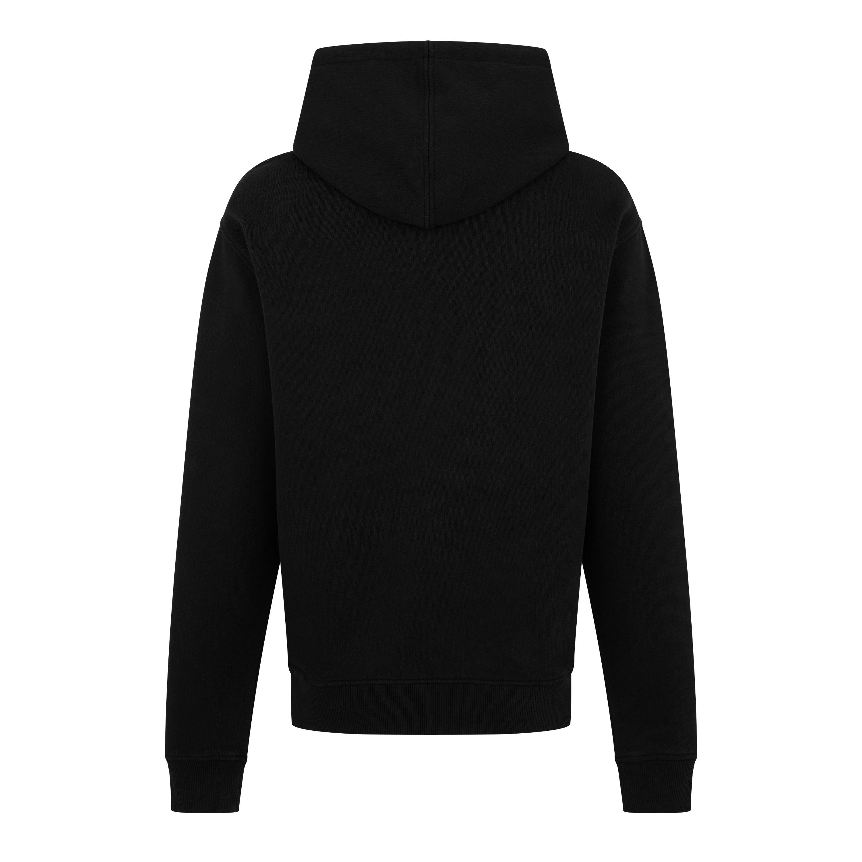 Black 001 - Ami Paris - Ami De Coeur Hoodie - 8