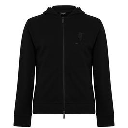 Emporio Armani Crystal Logo Hoodie