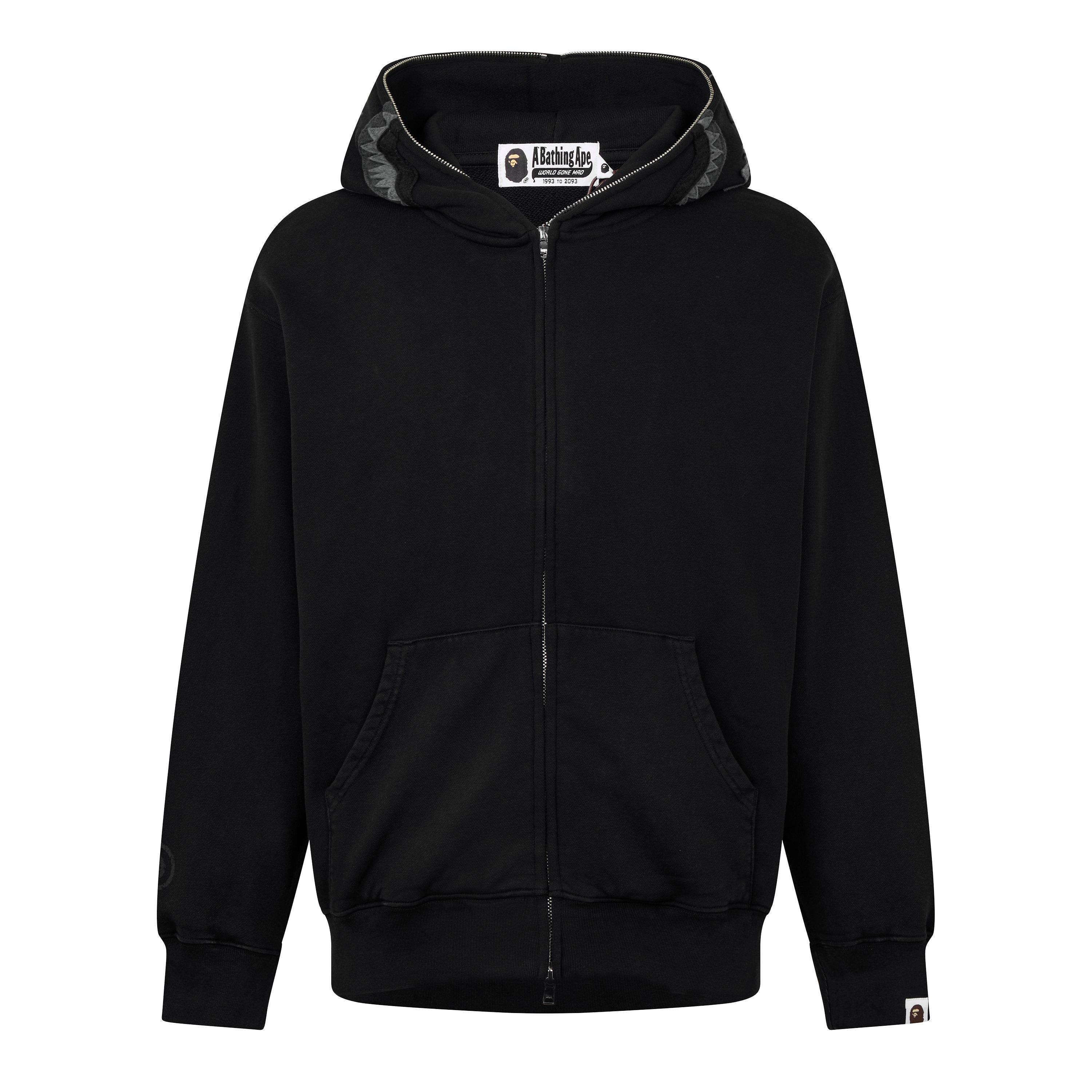 Black - A Bathing Ape - Men's Zip Hoodie - 1