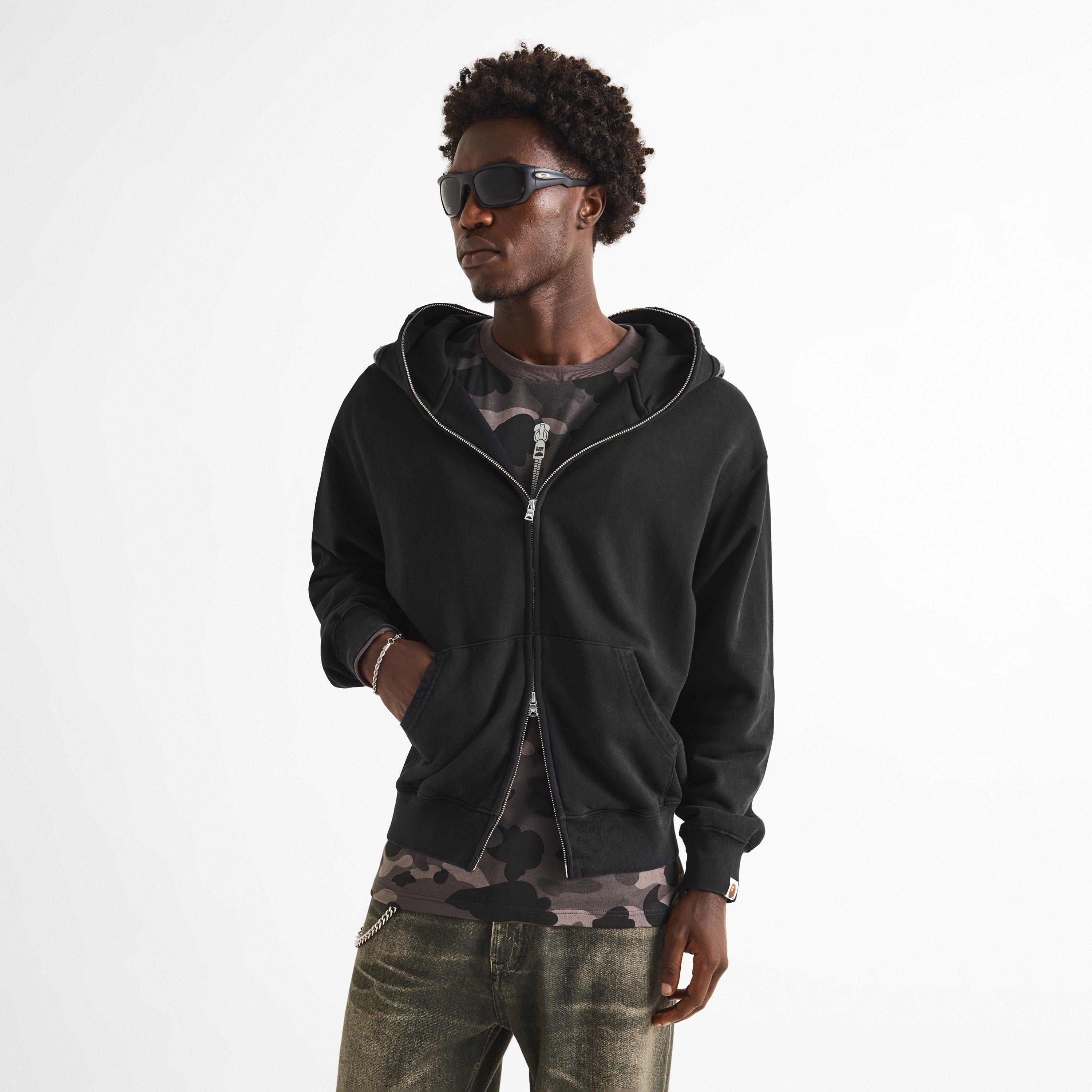 Black - A Bathing Ape - Men's Zip Hoodie - 3