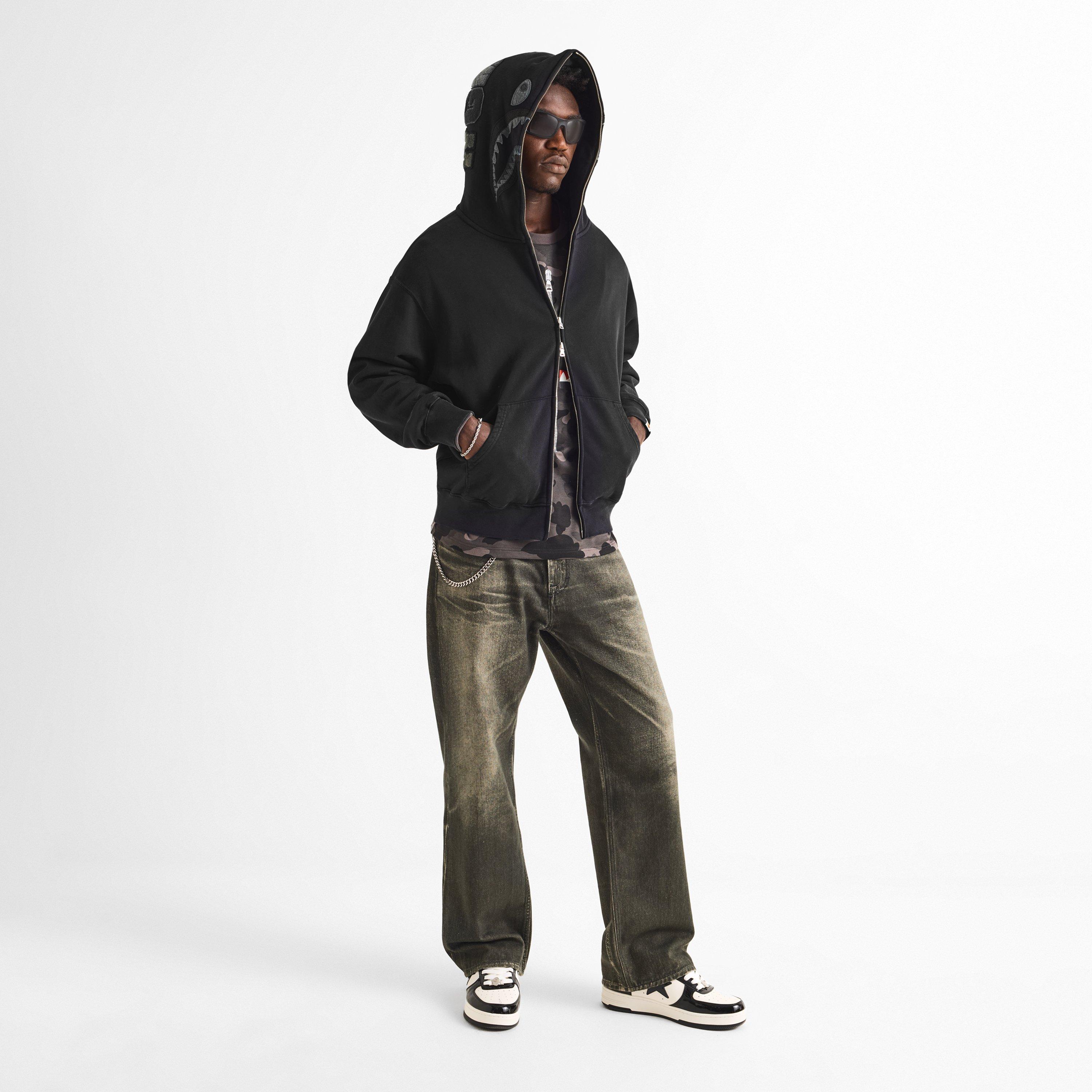 Black - A Bathing Ape - Men's Zip Hoodie - 5