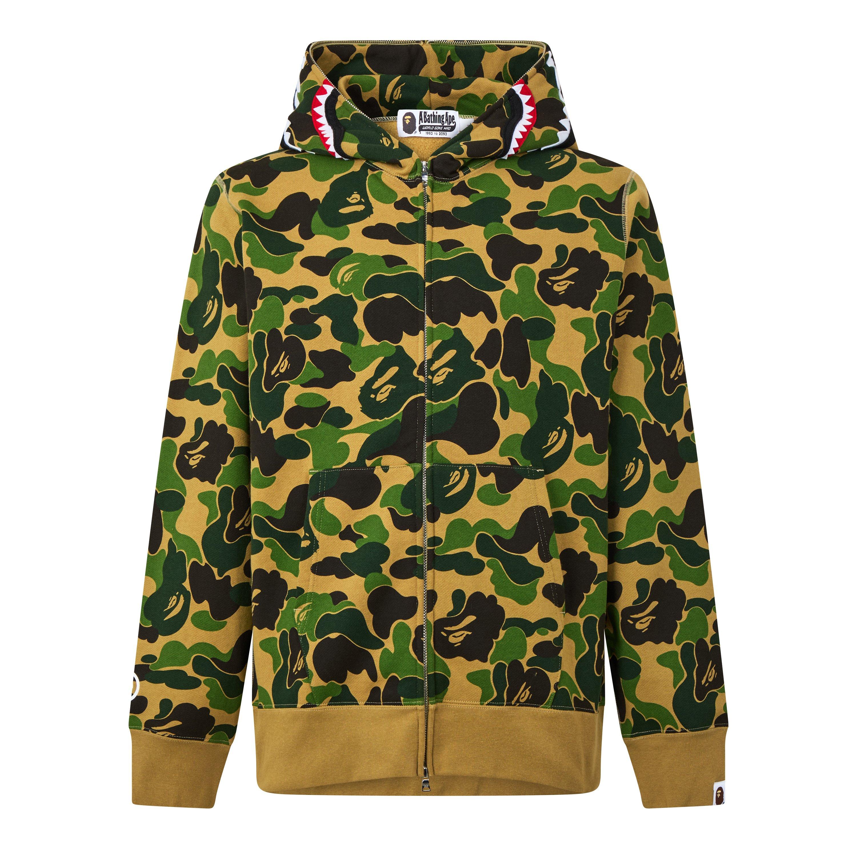 Green - A Bathing Ape - Men's Zip Hoodie - 1