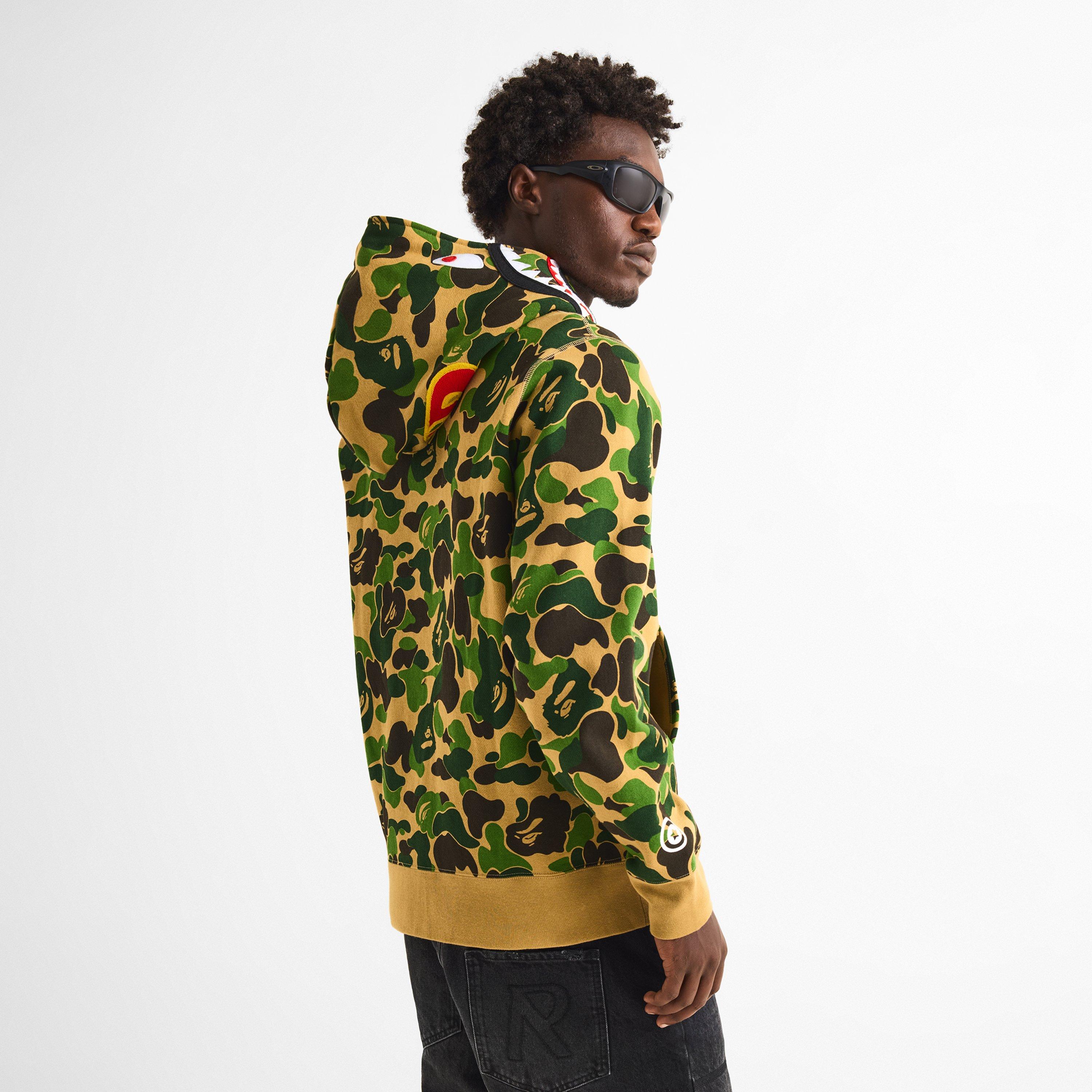 Green - A Bathing Ape - Men's Zip Hoodie - 4