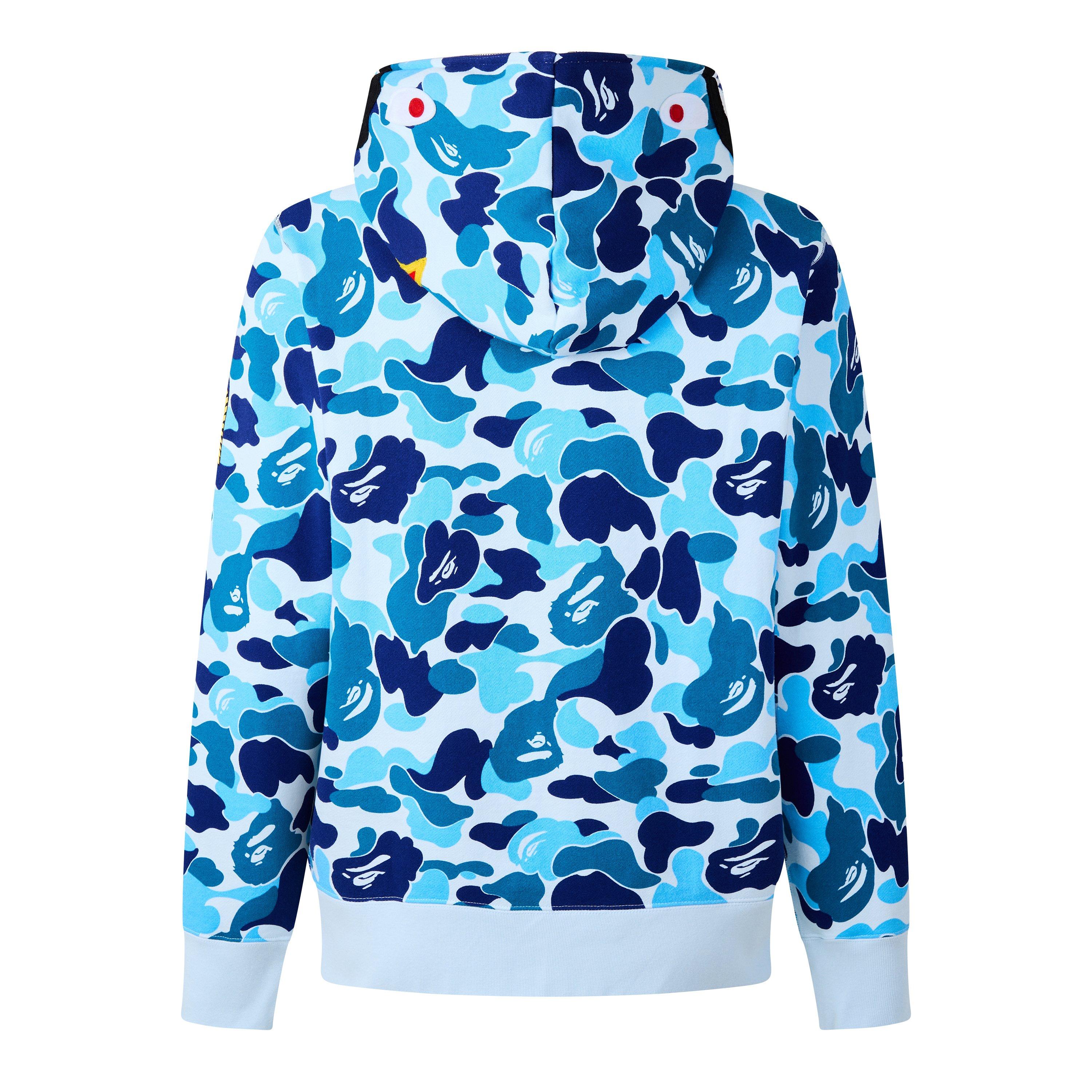 Blue - A Bathing Ape - Men's Zip Hoodie - 2
