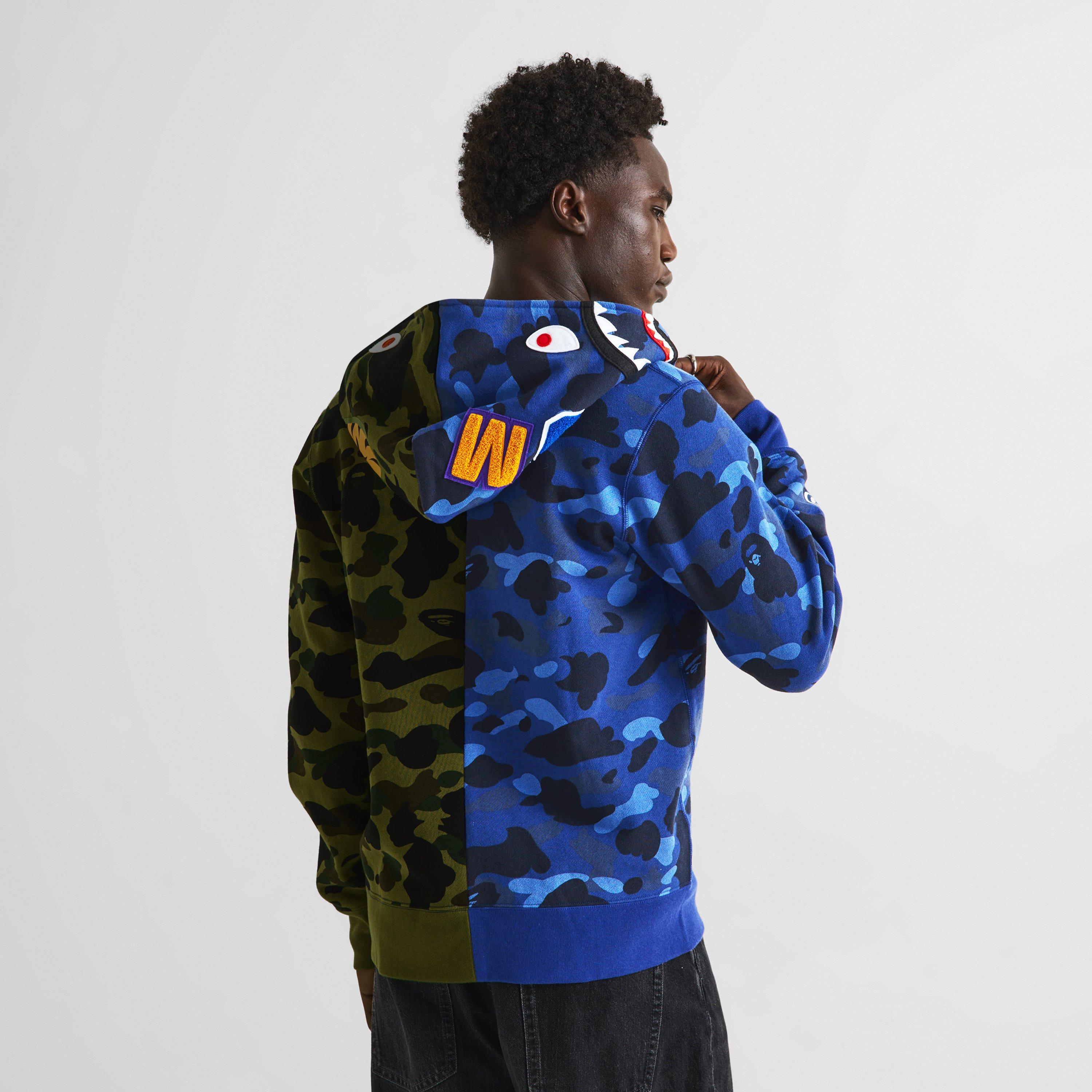 Navy - A Bathing Ape - Men's Zip Hoodie - 4