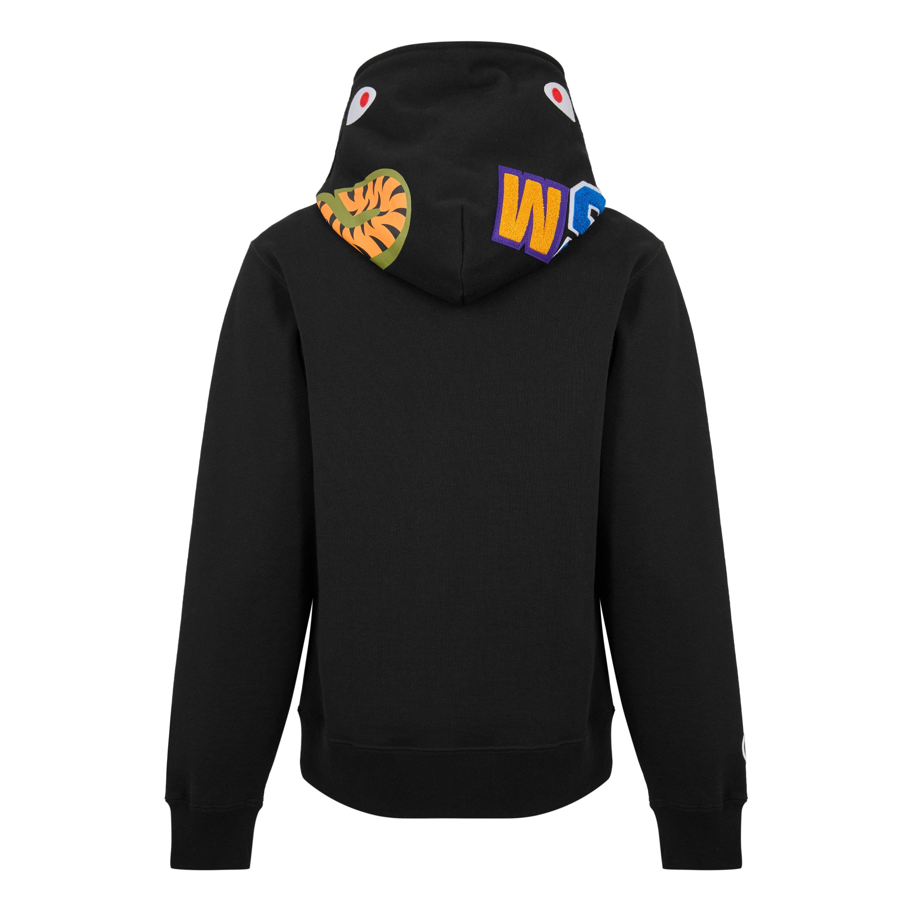 Black - A Bathing Ape - Bape OG Shark Zip Hd Sn62 - 2