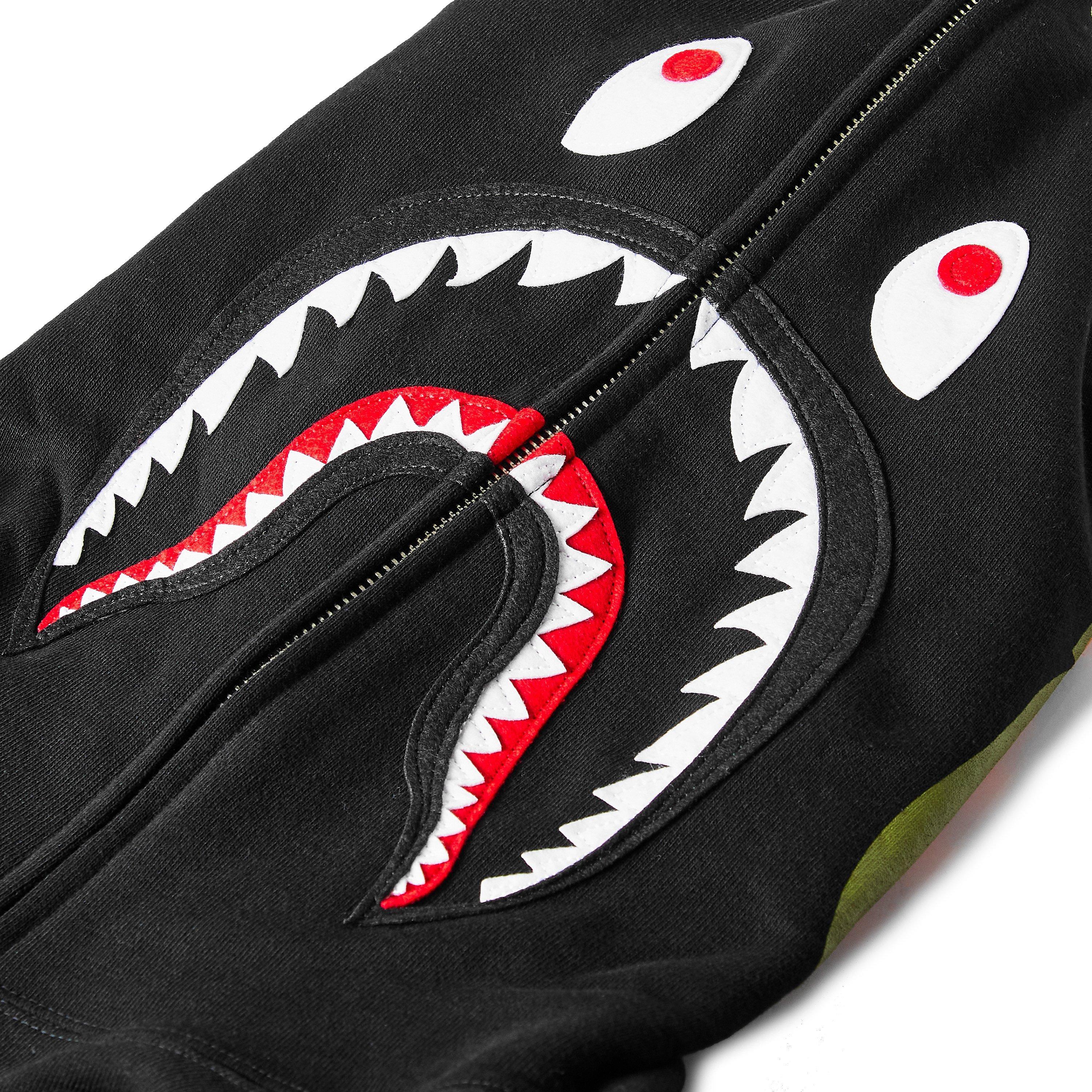 Black - A Bathing Ape - Men's Zip Hoodie - 5