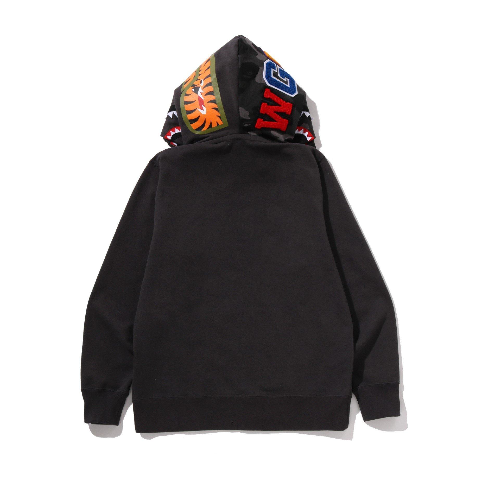 Black - A Bathing Ape - Men's Zip Hoodie - 2