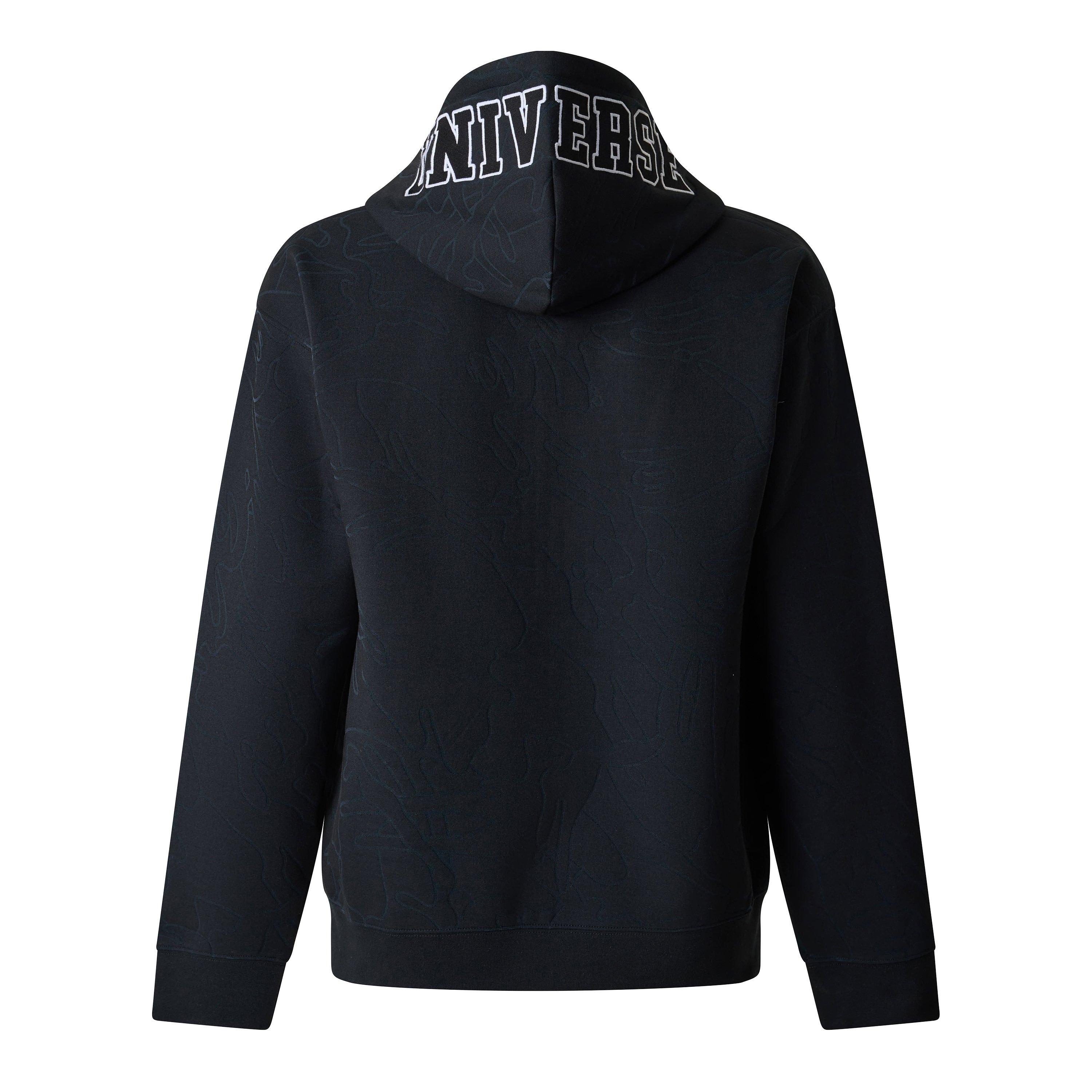 Black - AAPE - Men's Zip Hoodie - 2