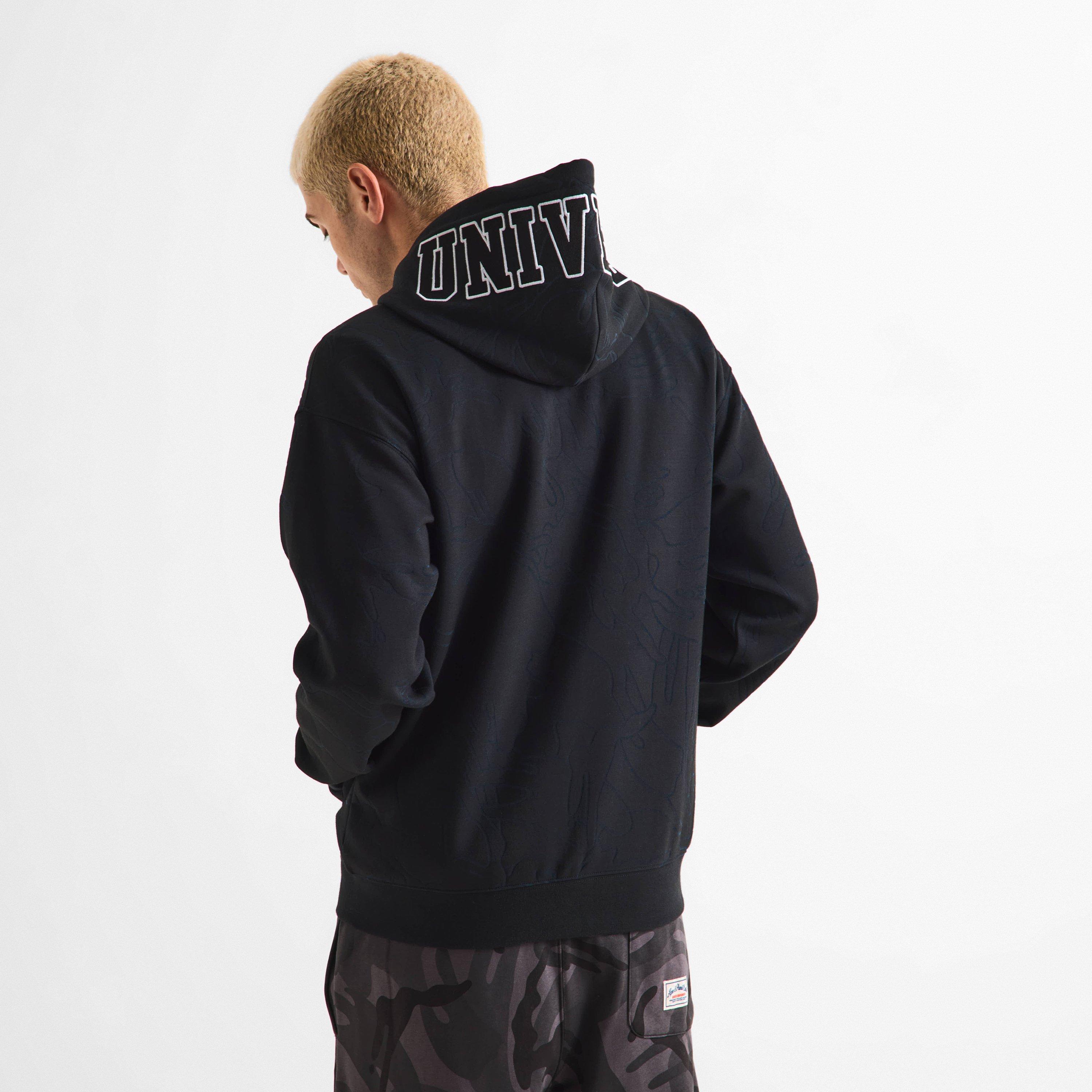 Black - AAPE - Men's Zip Hoodie - 4