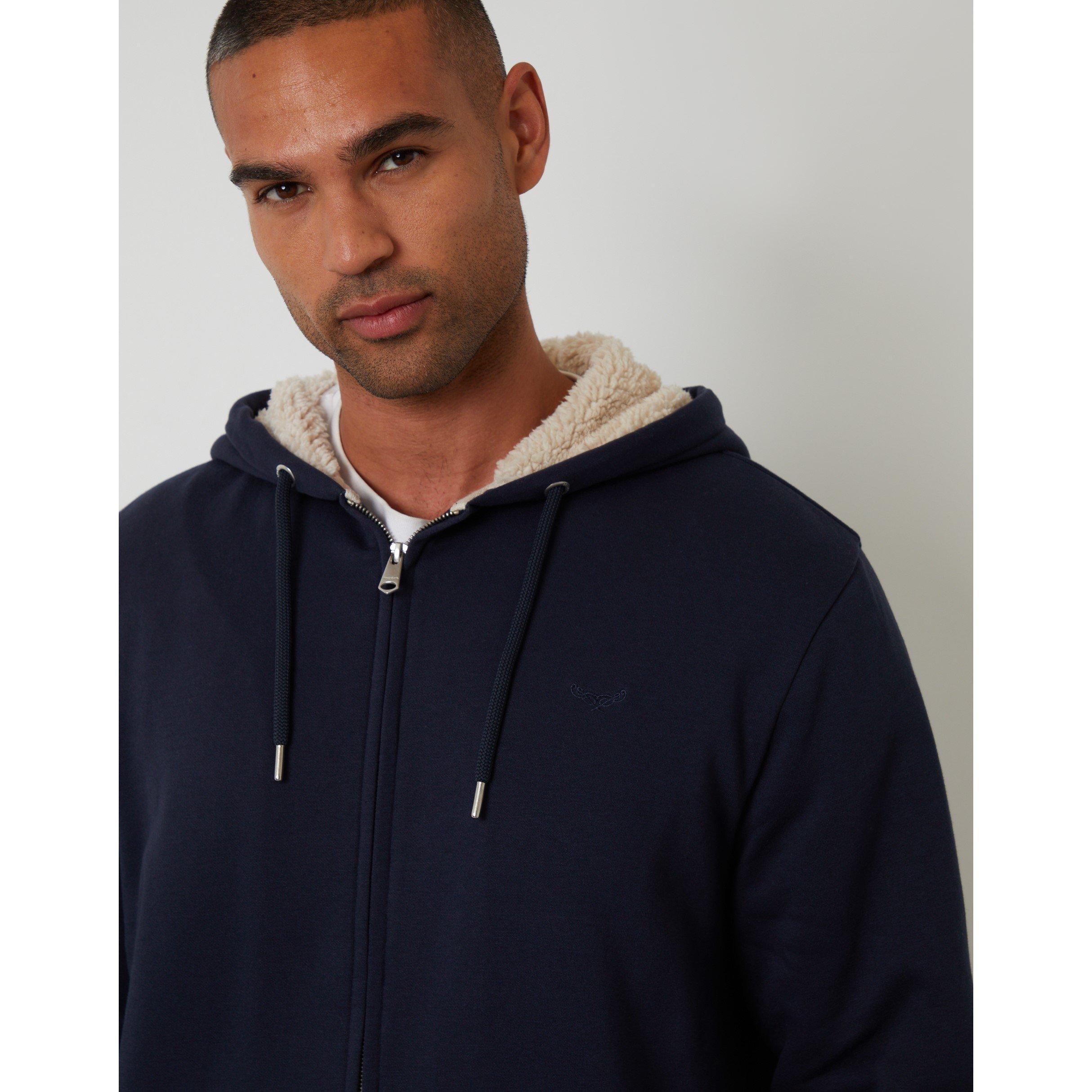 Navy/Cream - Threadbare - Tate Zip Thru Sn62 - 4