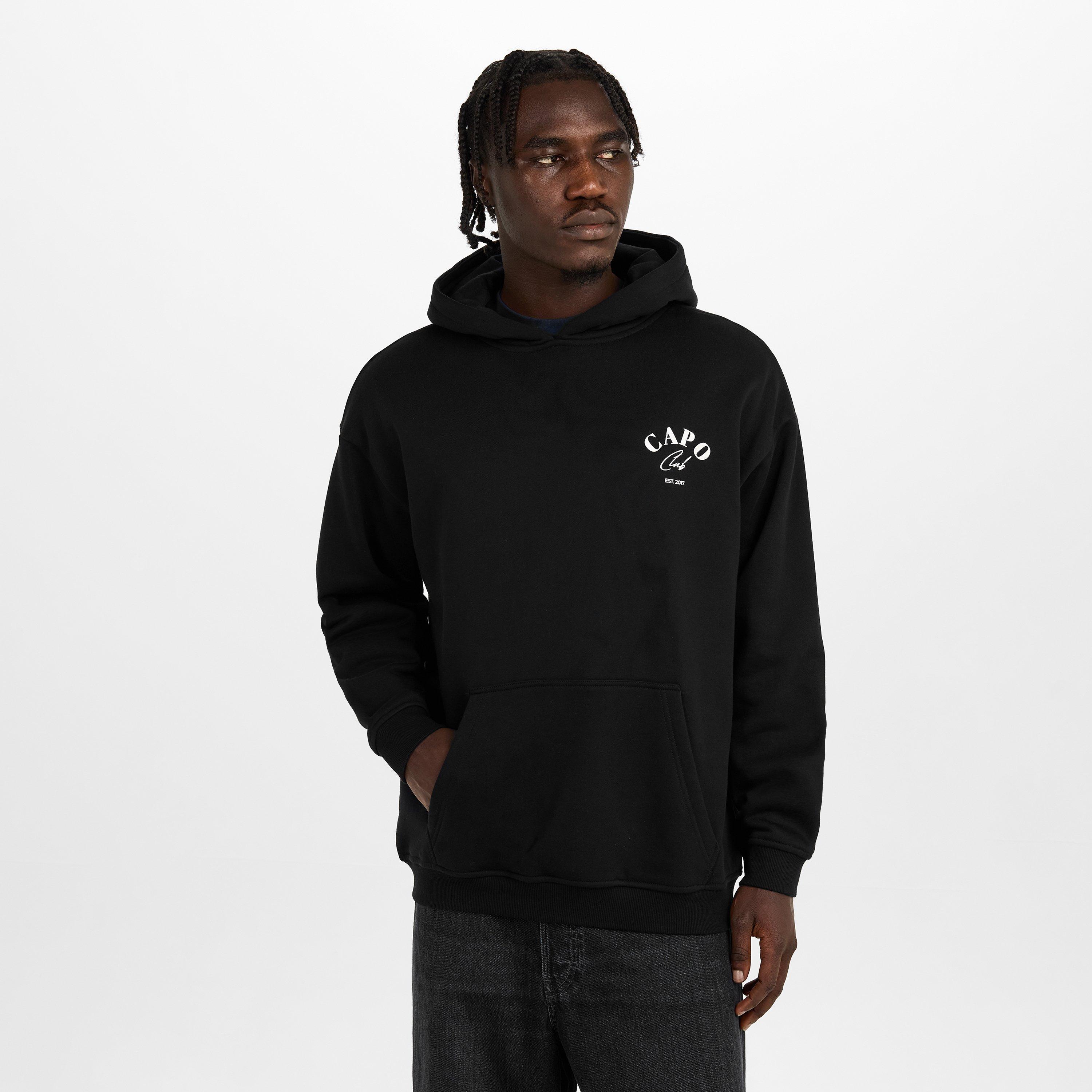 Black/White - CAPO - CAPO Club Hoodie Sn00 - 3