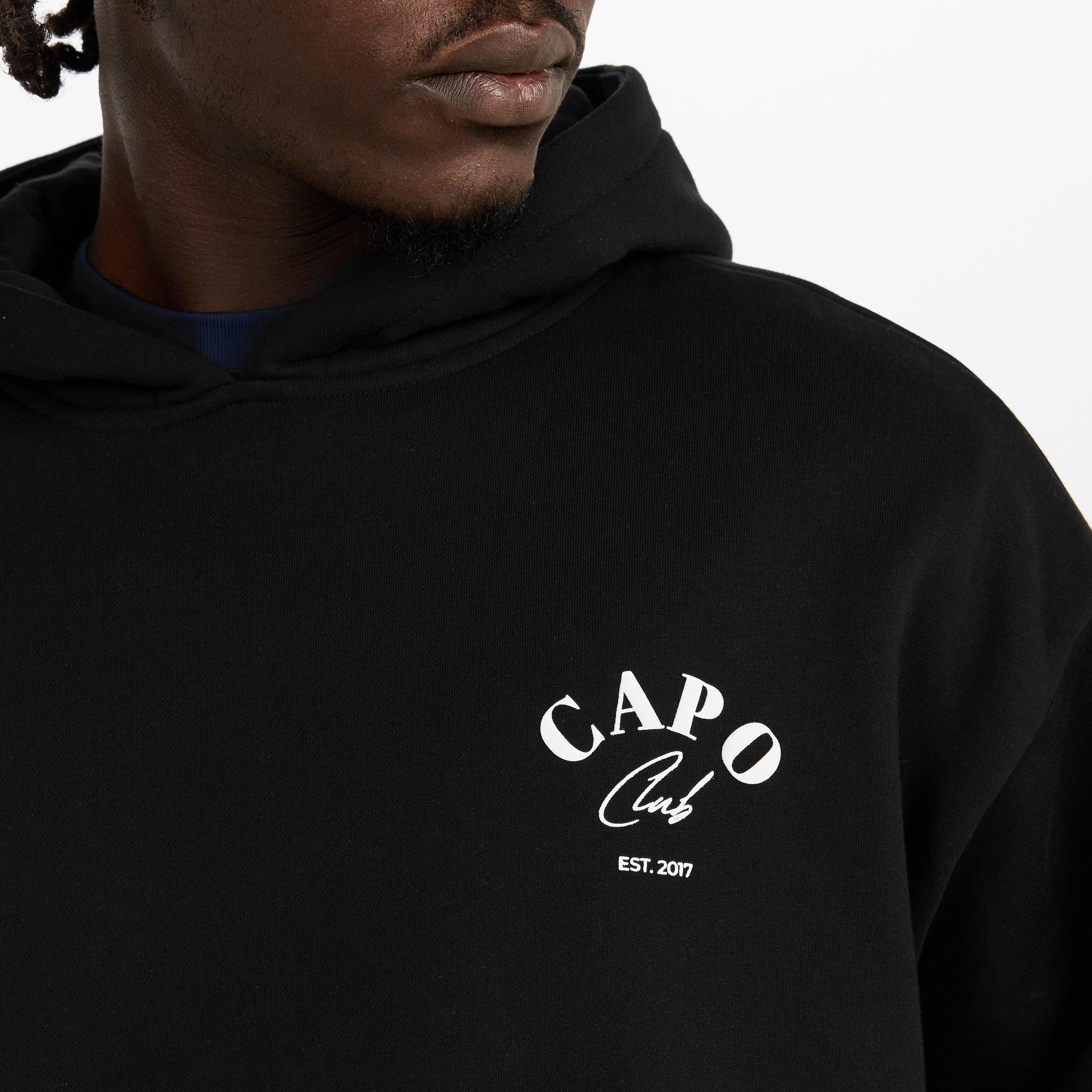 Black/White - CAPO - CAPO Club Hoodie Sn00 - 5