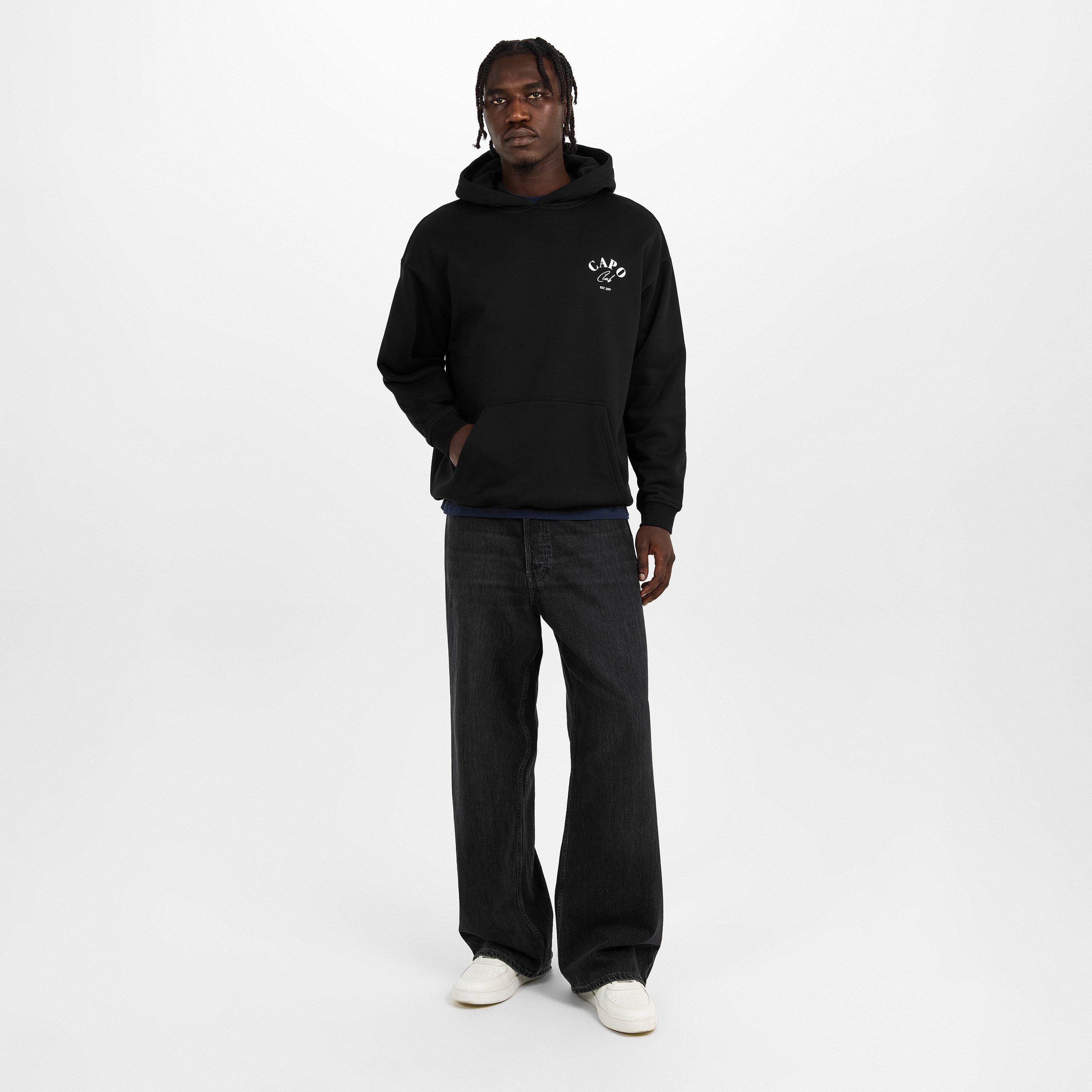 Black/White - CAPO - CAPO Club Hoodie Sn00 - 6