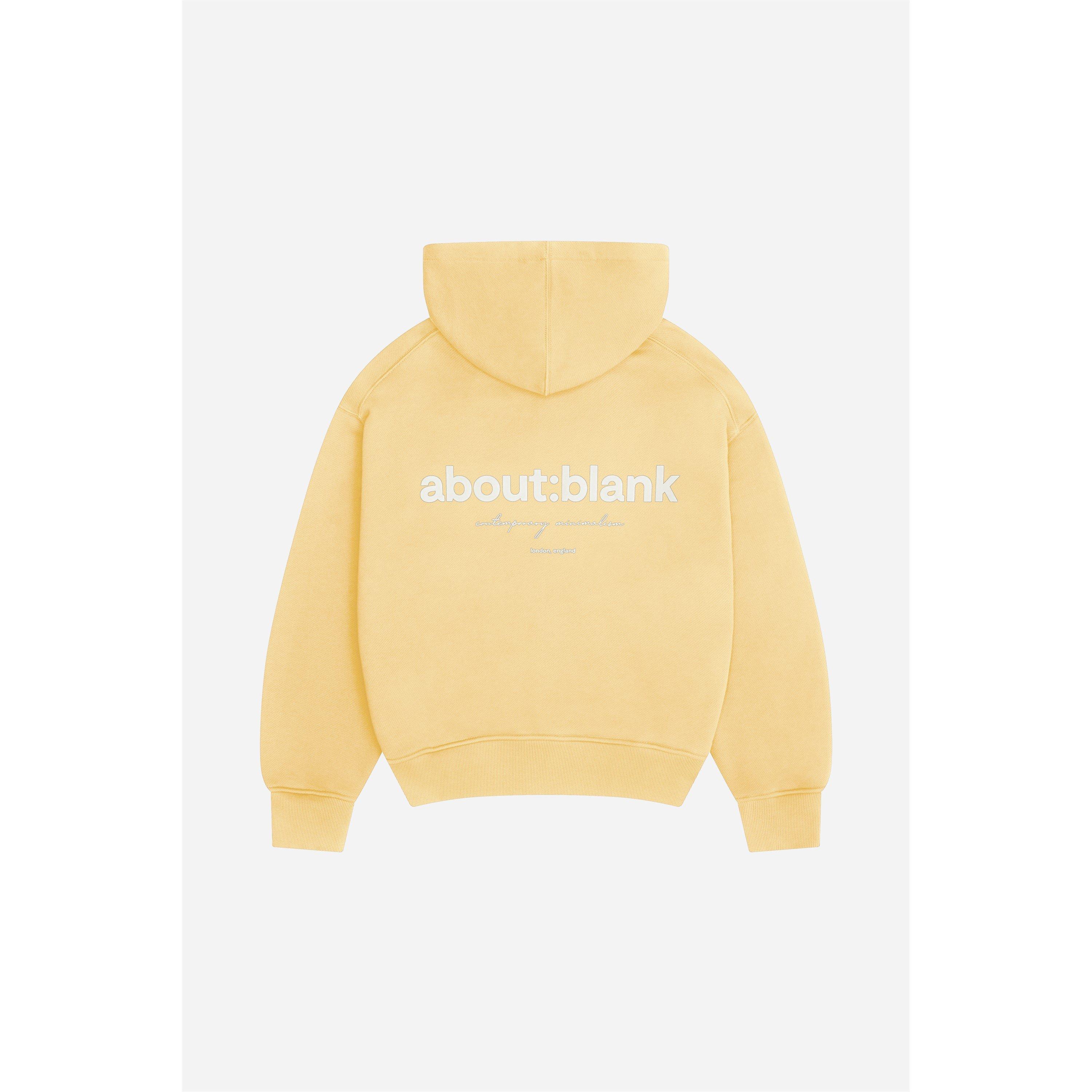 Yellow/Ecru - about:blank - Men's Zip Hoodie - 1