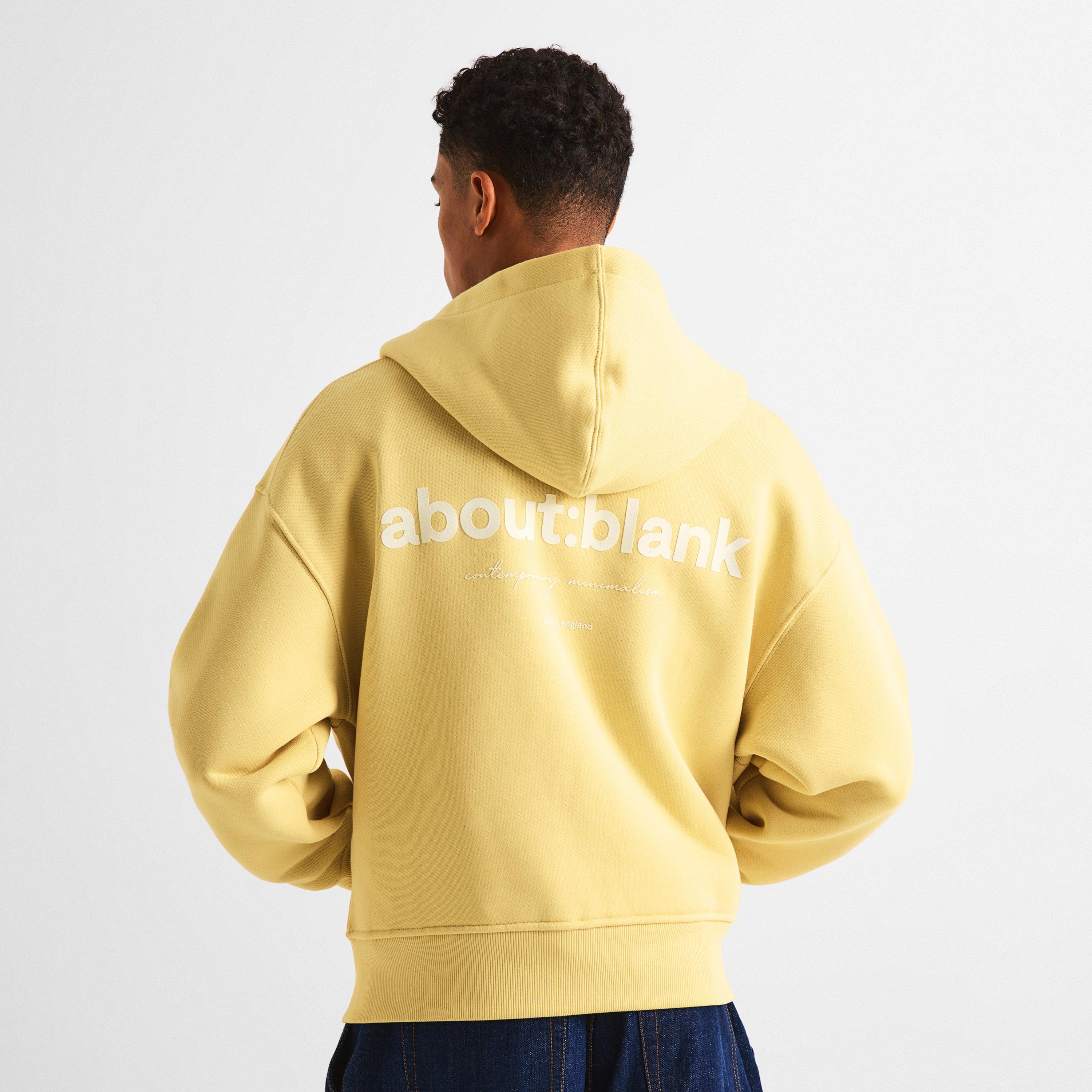 Yellow/Ecru - about:blank - Men's Zip Hoodie - 4