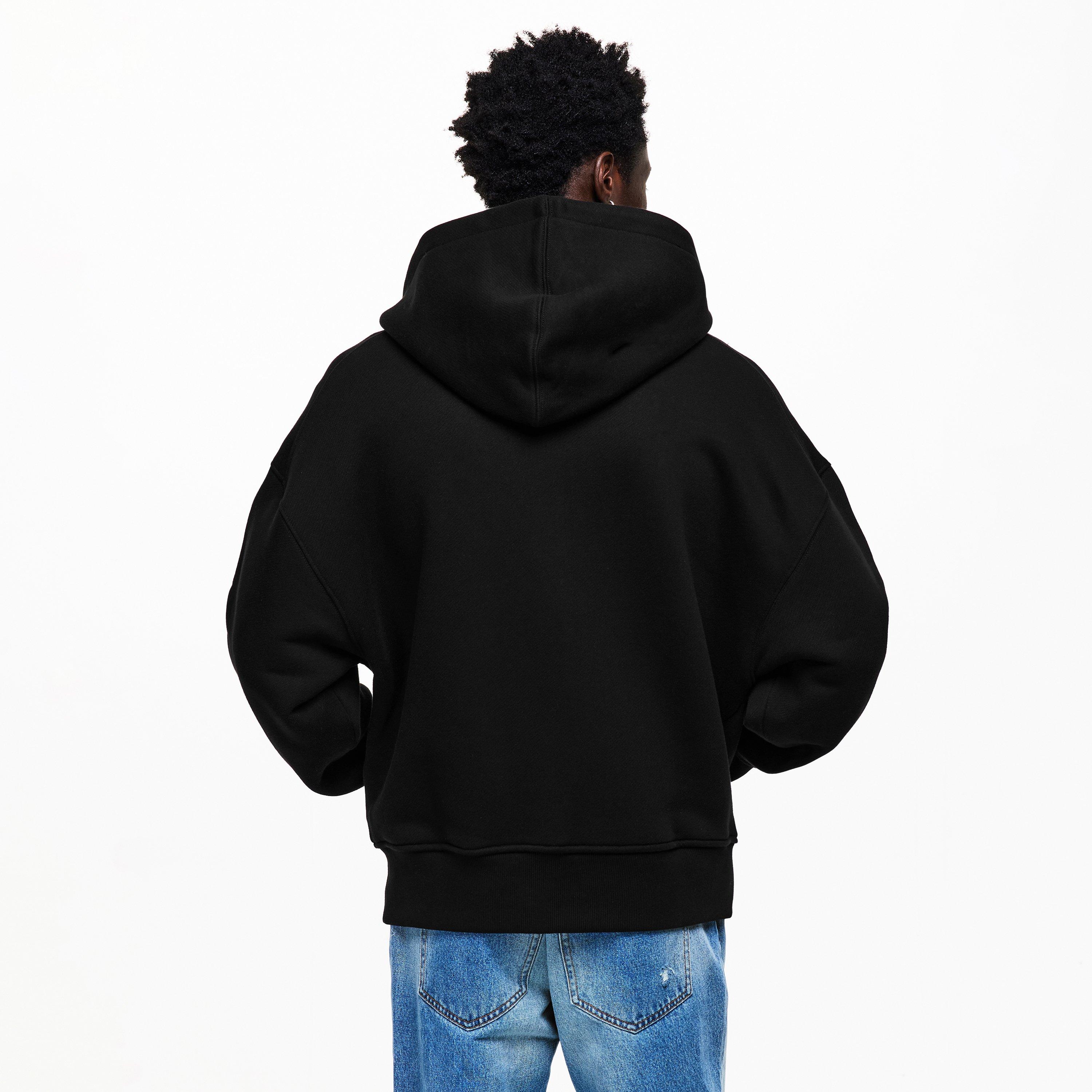 Black/Ecru - about:blank - Men's Zip Hoodie - 4