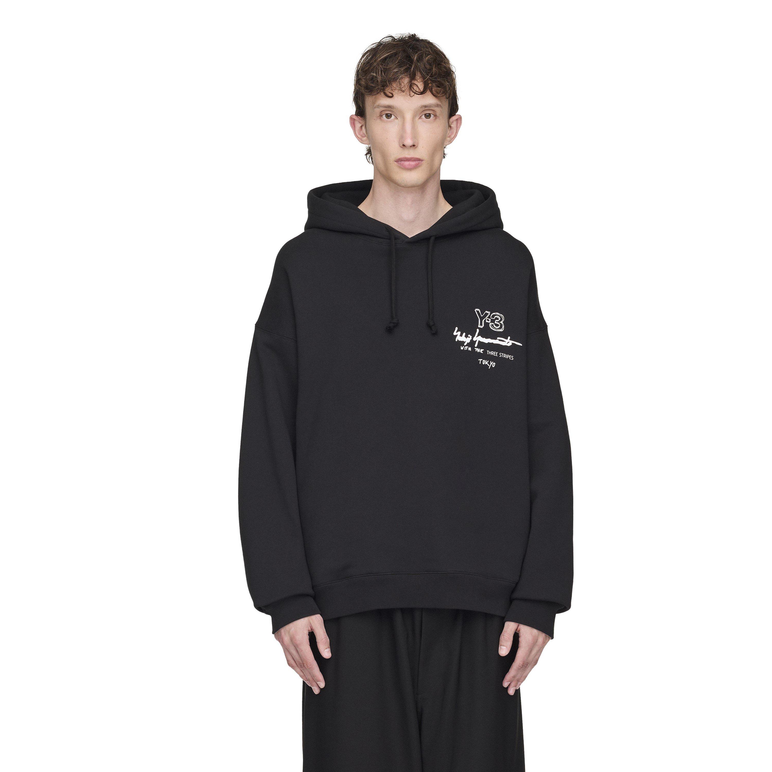 Black - Y3 - Y3 Merch Hoodie Sn61 - 3