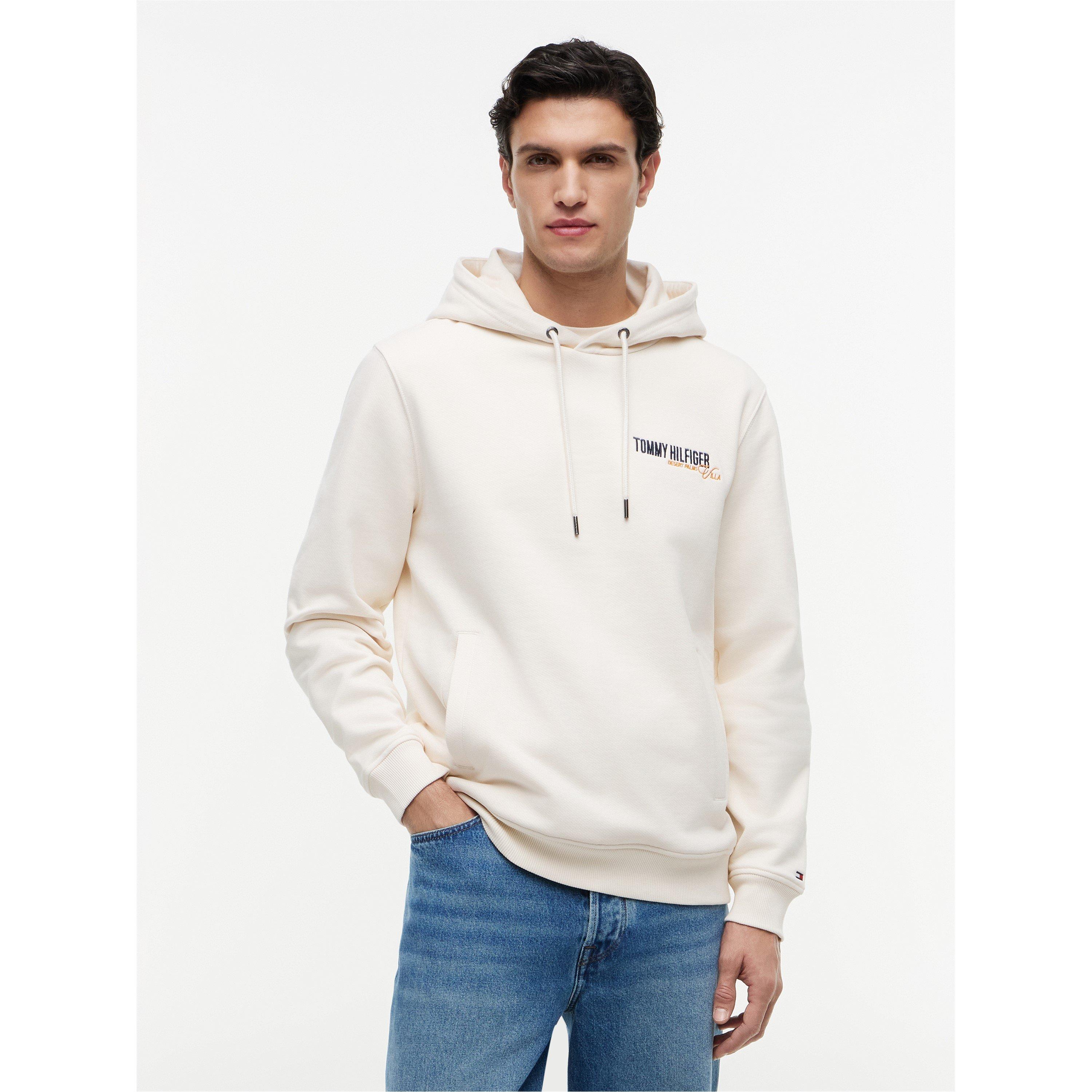 Ivory Petal - Tommy Hilfiger - Men's Overhead Hoodie - 2