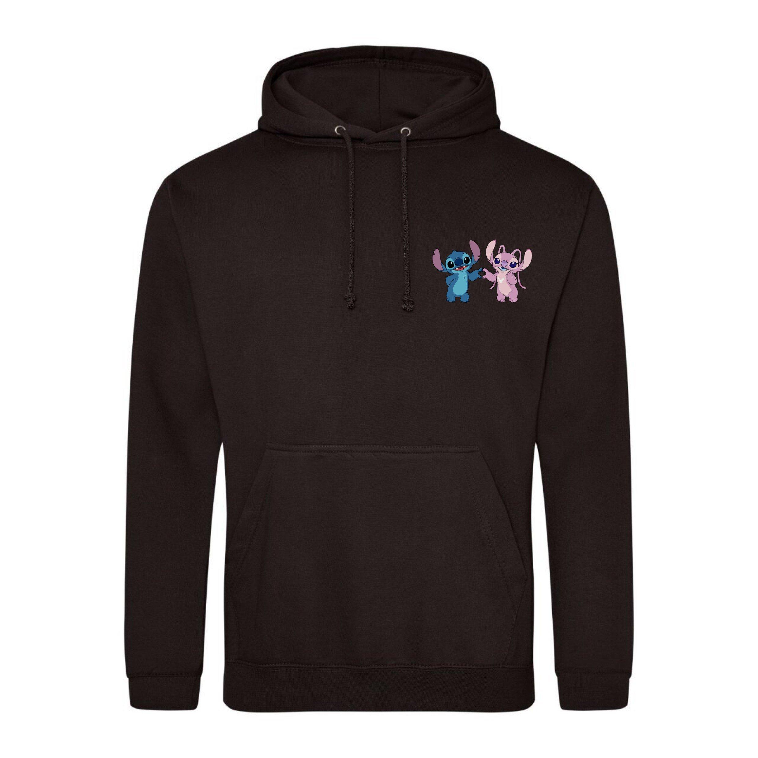 Character Disney Printed Adult Valentines Day Hoodie