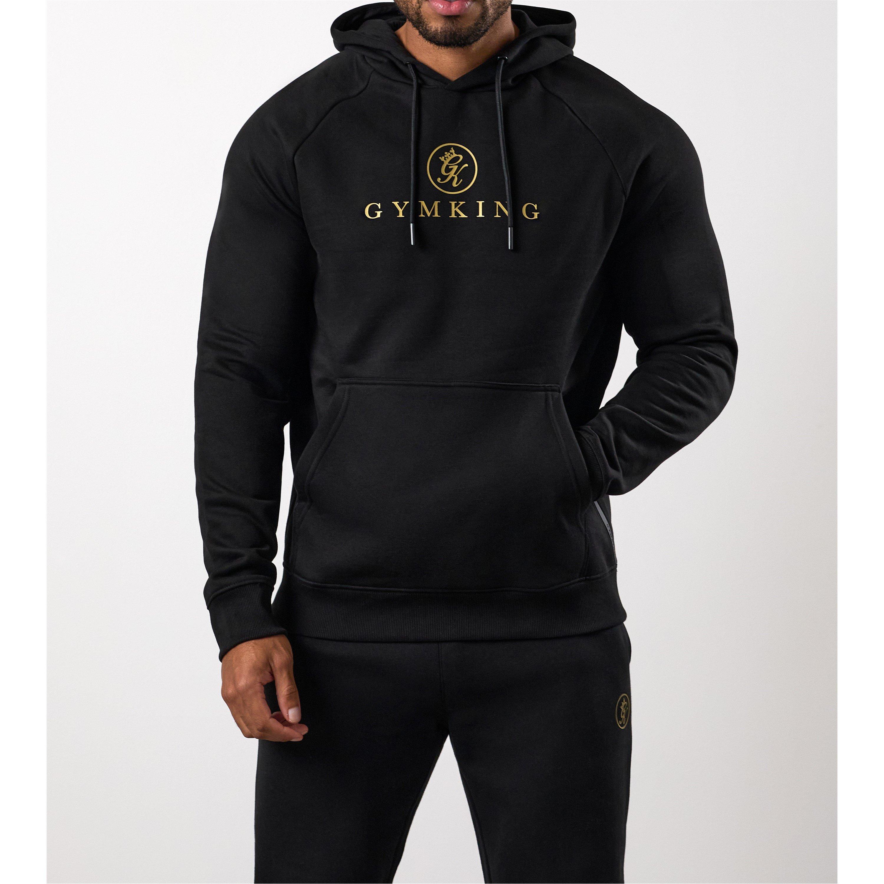Black/Gold - Gym King - Gym King Pro Hood - 3