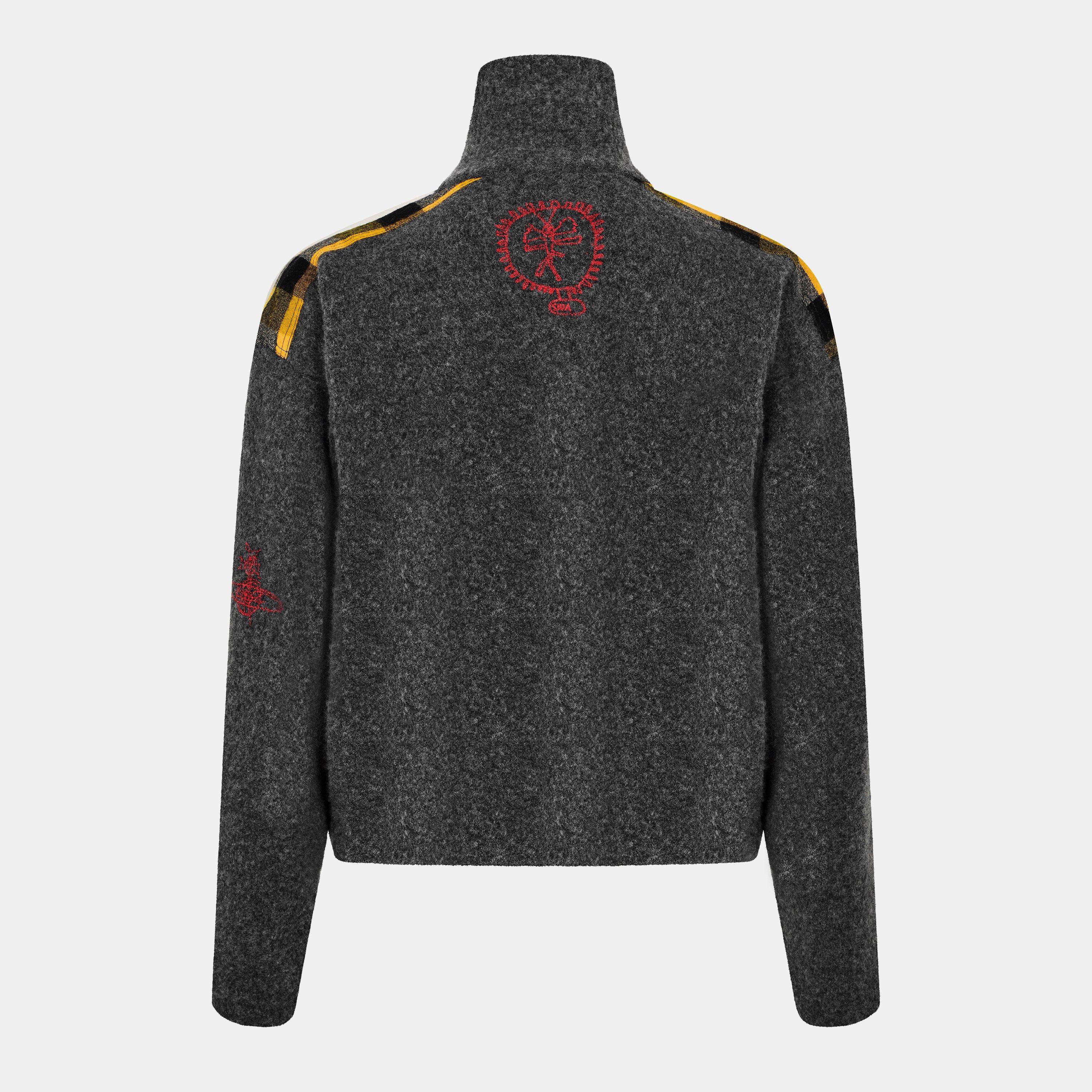 Vivienne Westwood | Men's Viv Logo Zip Hoodie | Flannels