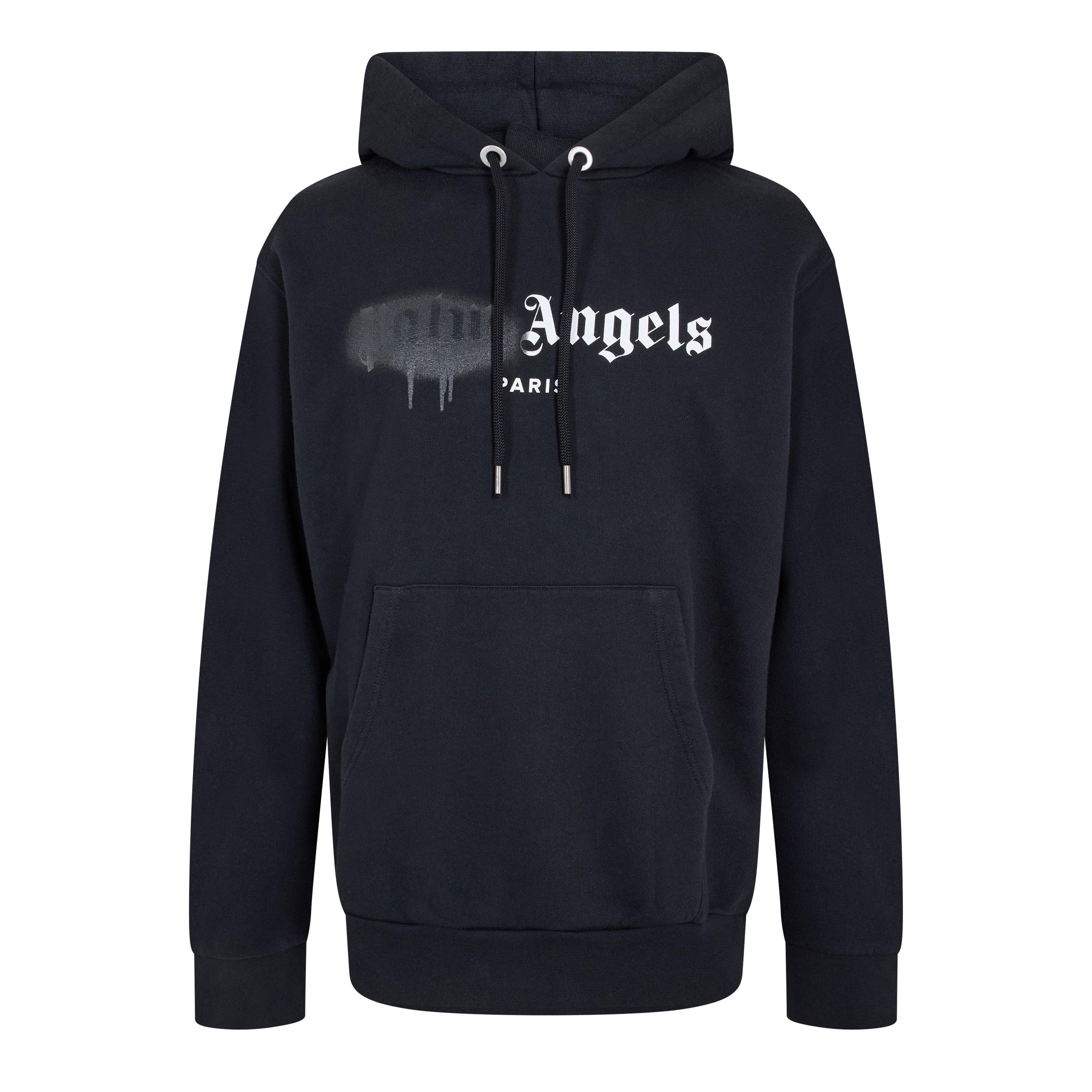 Black Black - Palm Angels - Palm Paris Hoody Sn99 - 1