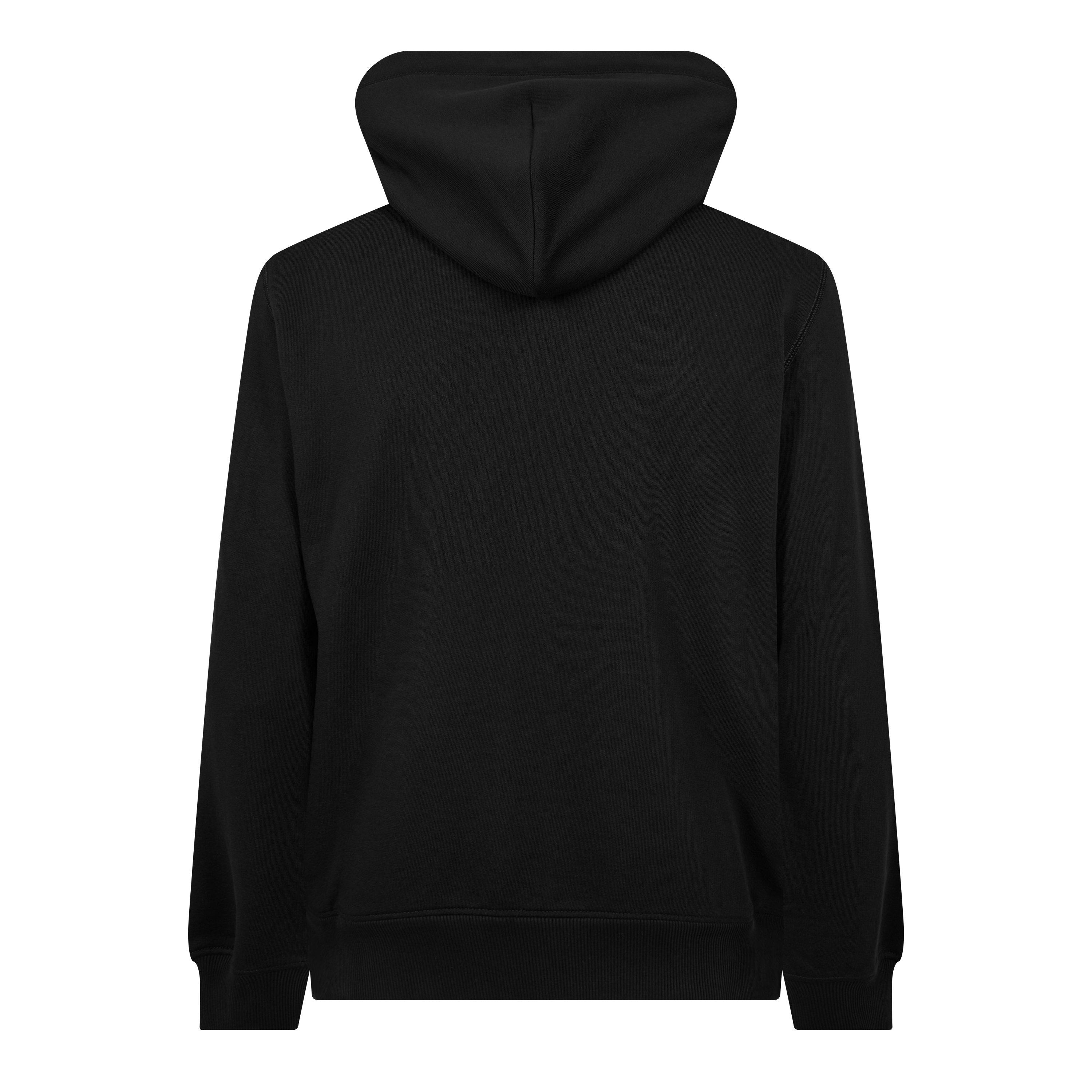 Black - Dolce and Gabbana - Logo Jersey Hoodie - 2