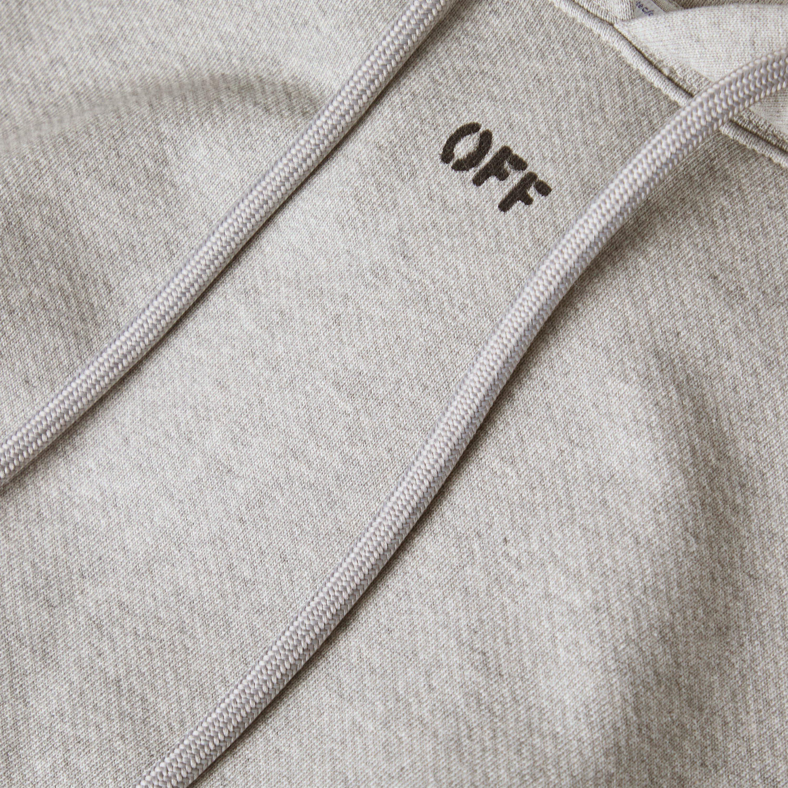 Light Grey - Off White - Men's Overhead Hoodie - 3