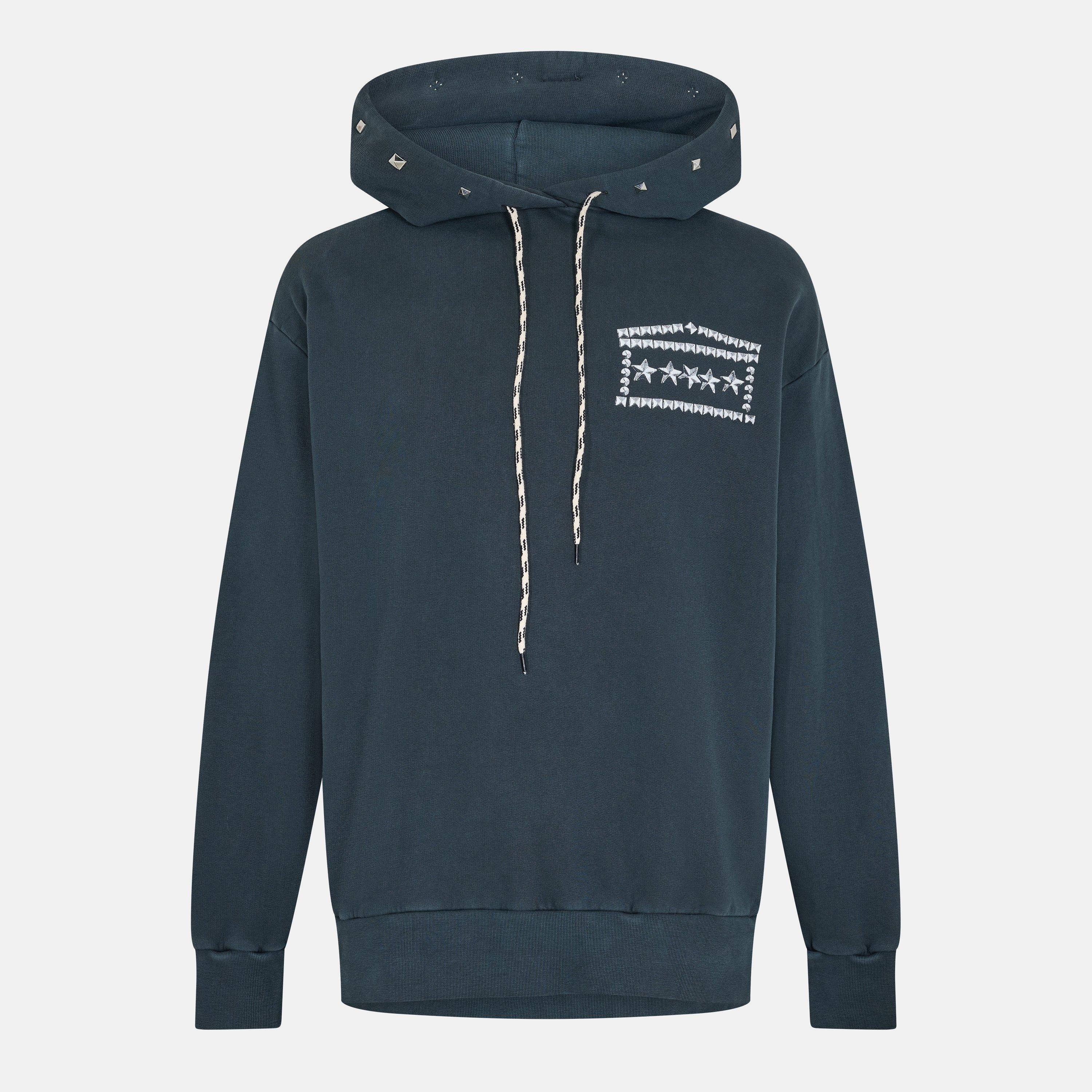 Black - Aries - Men's Stumeg Pull Over Hoodie - 1