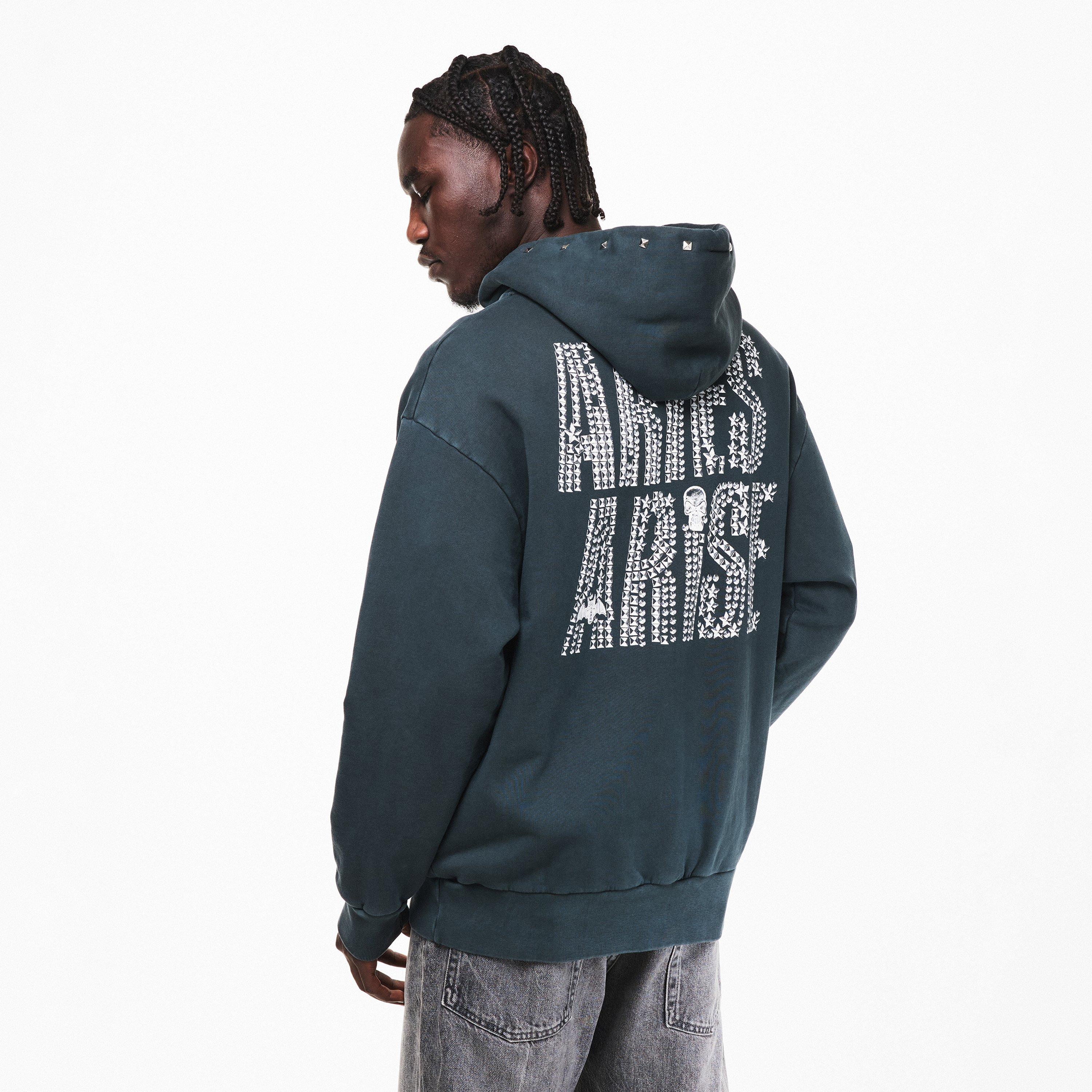 Black - Aries - Men's Stumeg Pull Over Hoodie - 4