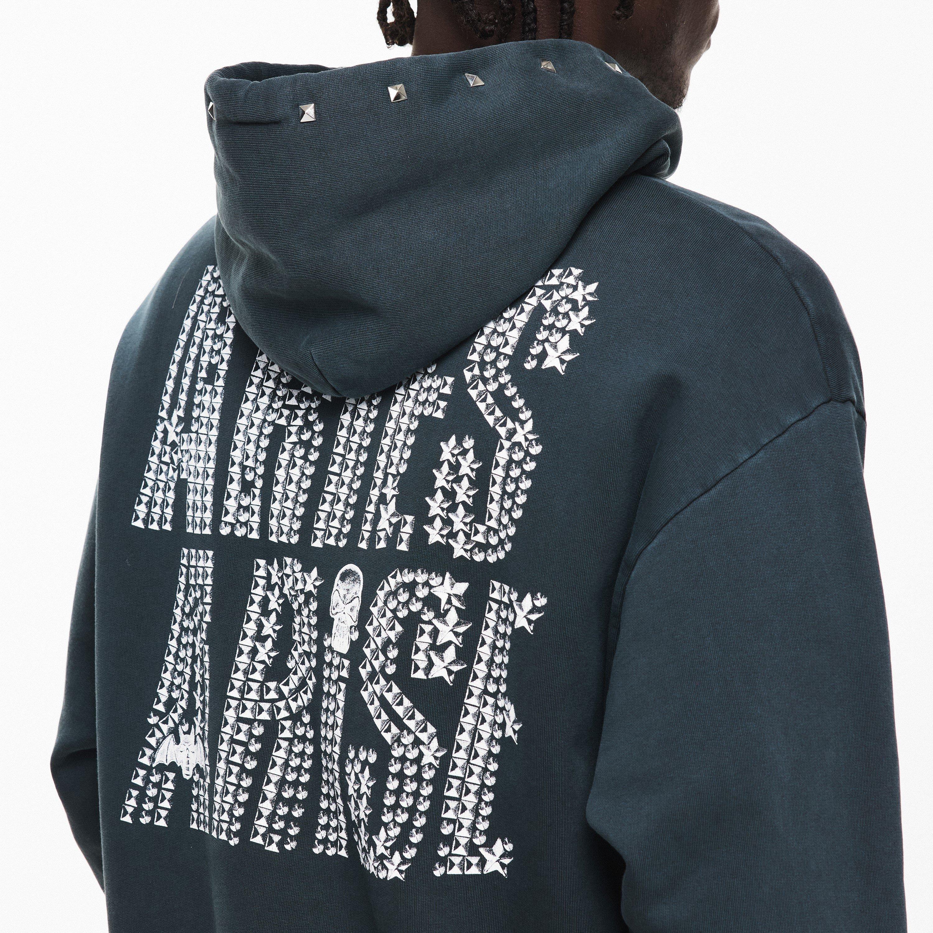 Black - Aries - Men's Stumeg Pull Over Hoodie - 5