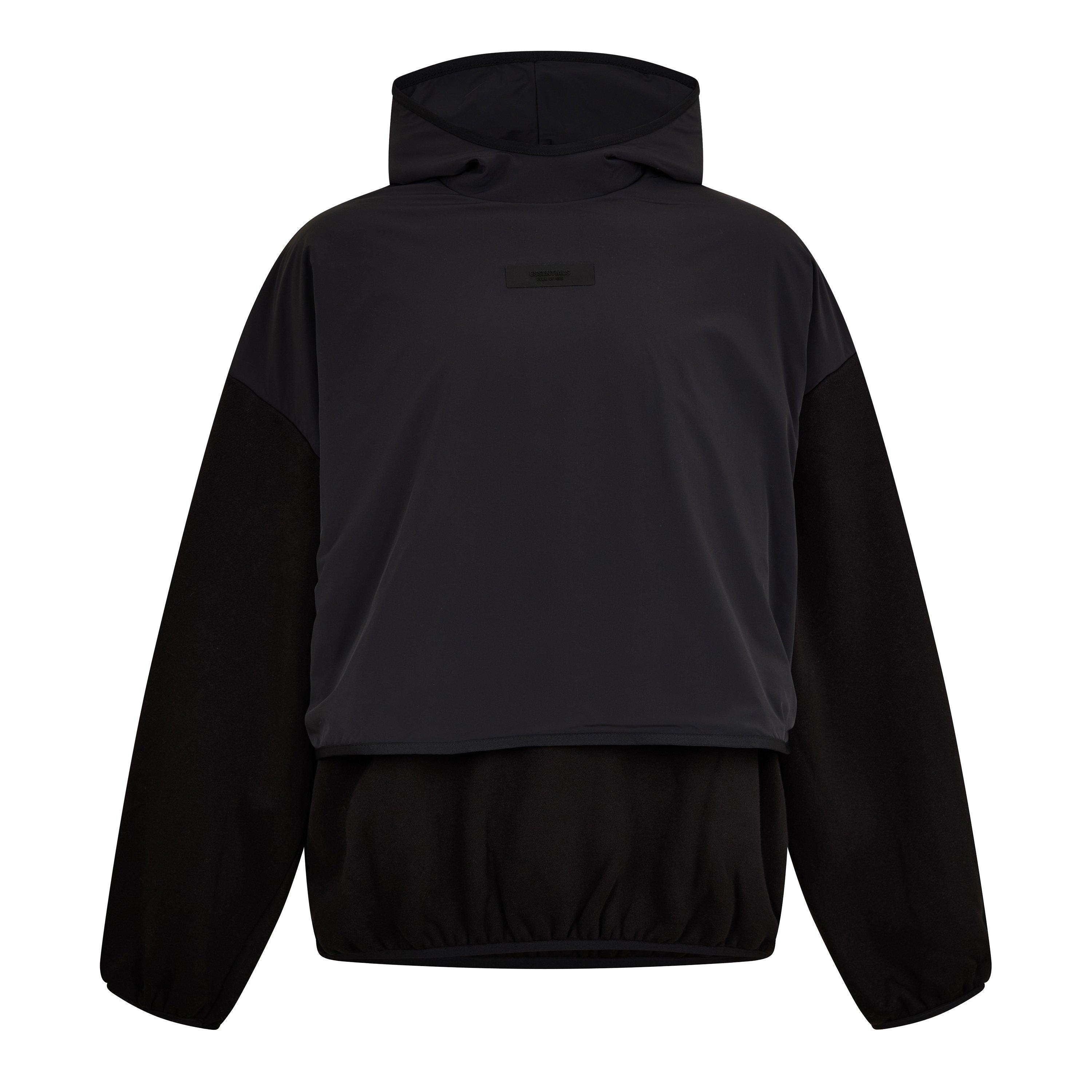 Black - Fear Of God Essentials - Men's Overhead Hoodie - 1