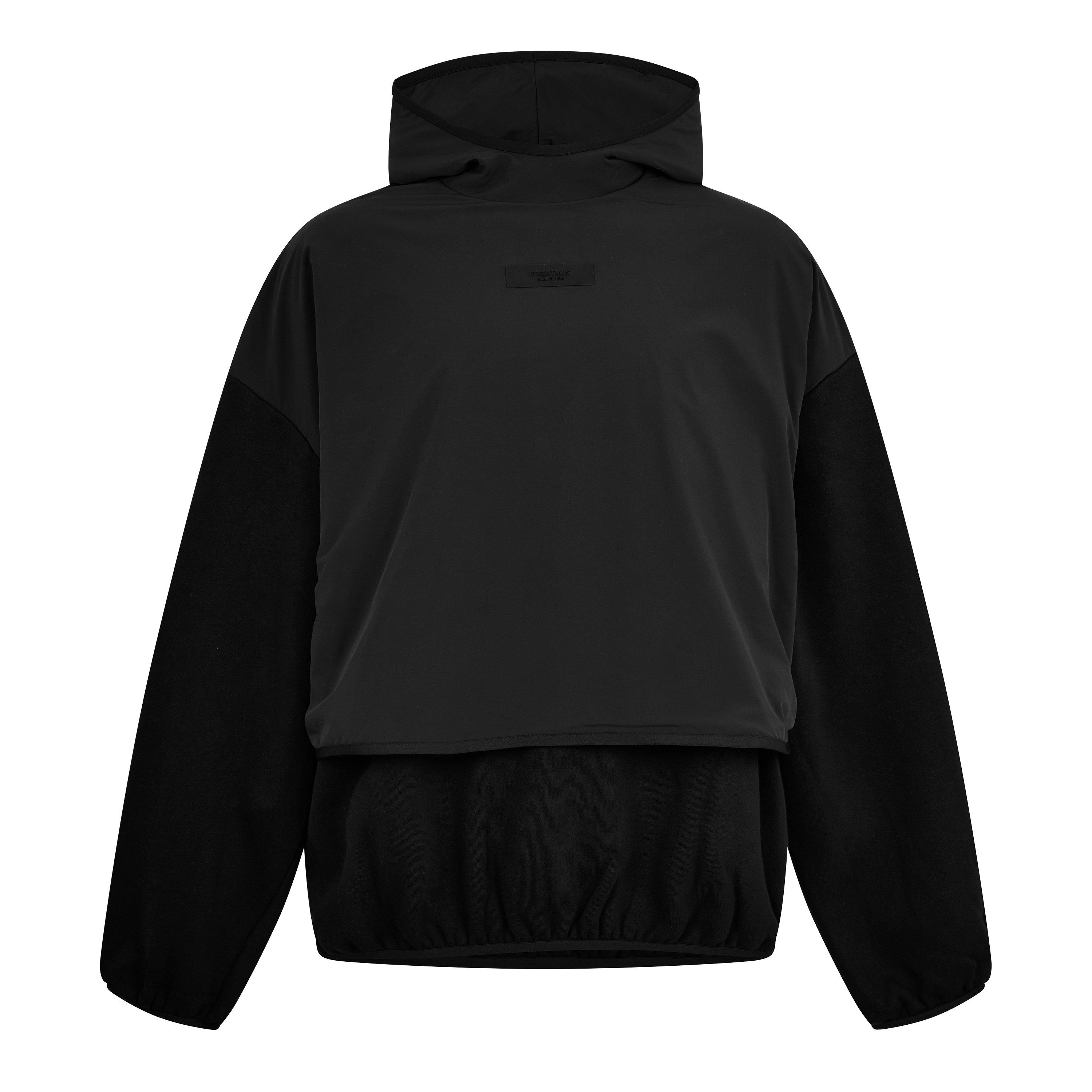 Fear Of God Essentials Men's Overhead Hoodie - Black - Medium